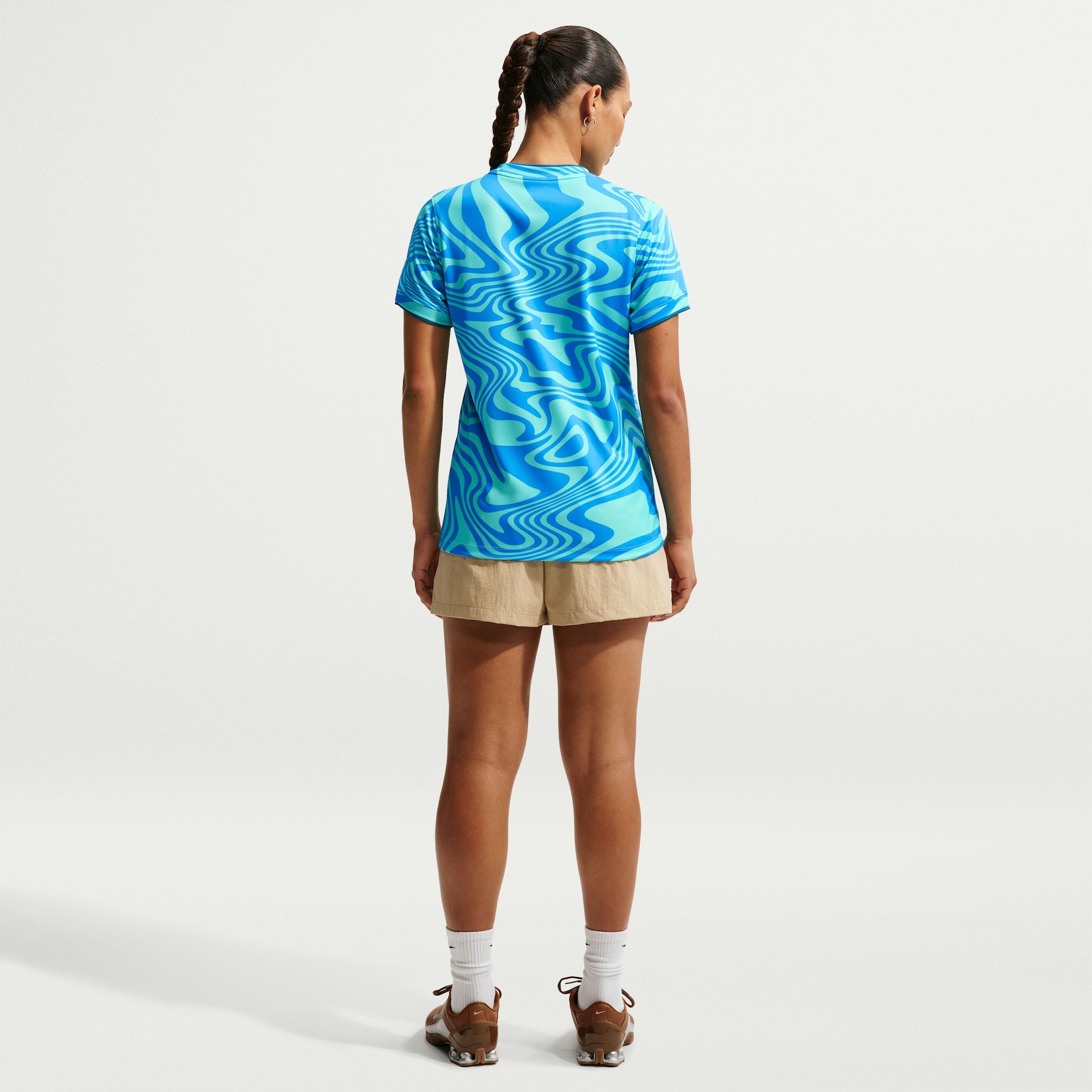 Camiseta Brasil Nike 2026 Pré-Jogo Feminina - Foto 5