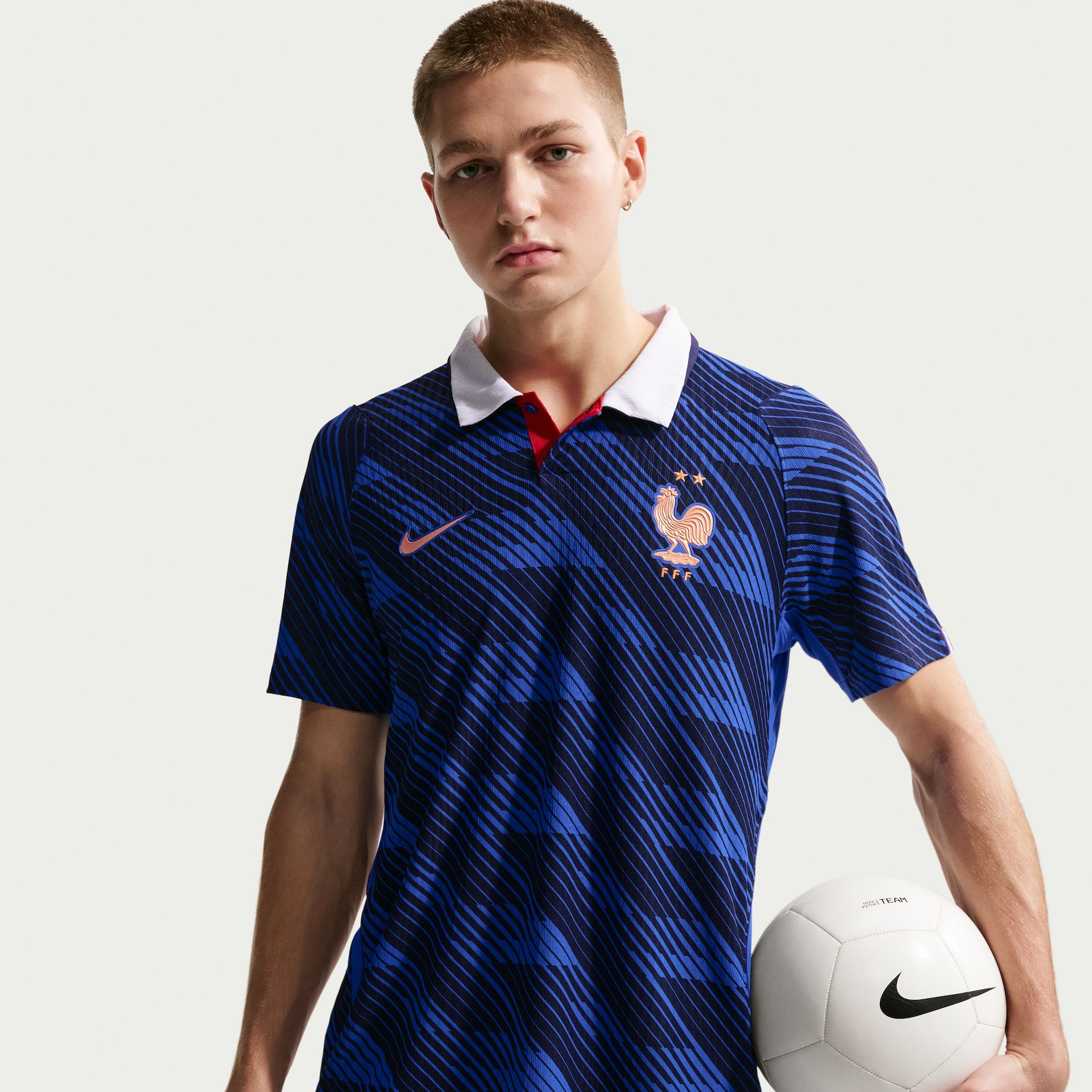 Camisa França Nike I 2026/27 Jogador Masculina - Foto 1