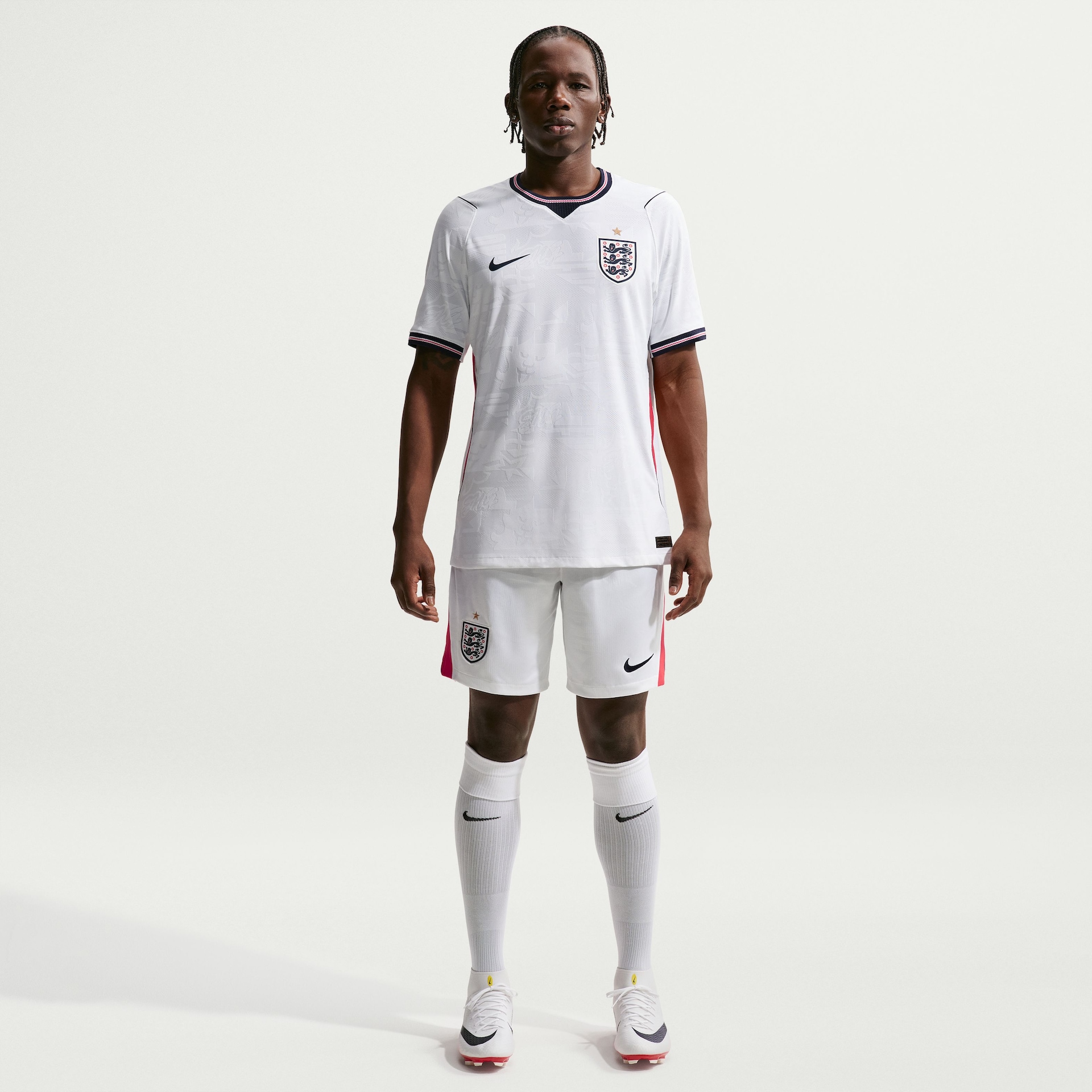 Camisa Inglaterra Nike I 2026/27 Jogador Masculina - Foto 3