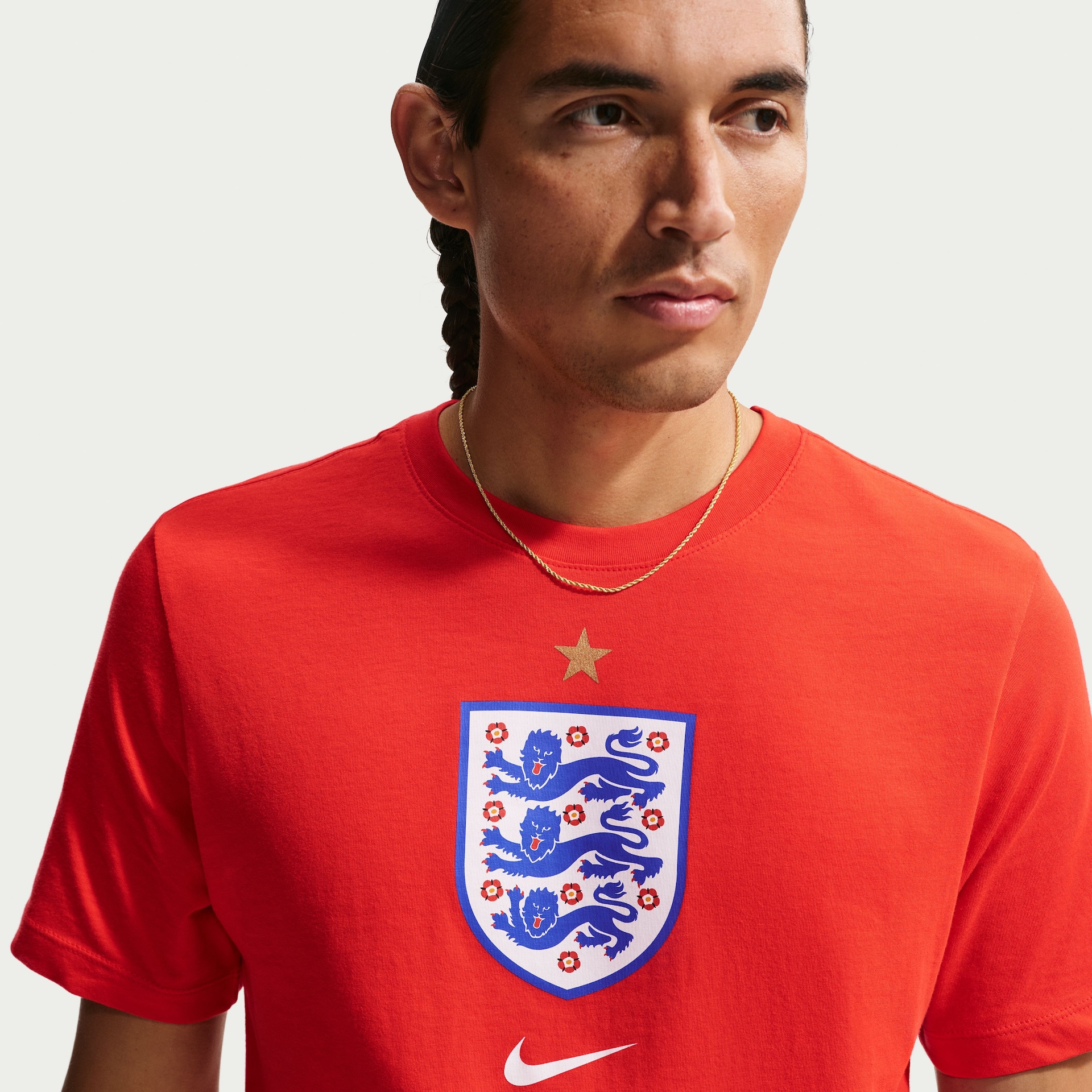 Camiseta Inglaterra Nike Crest Masculina - Foto 2