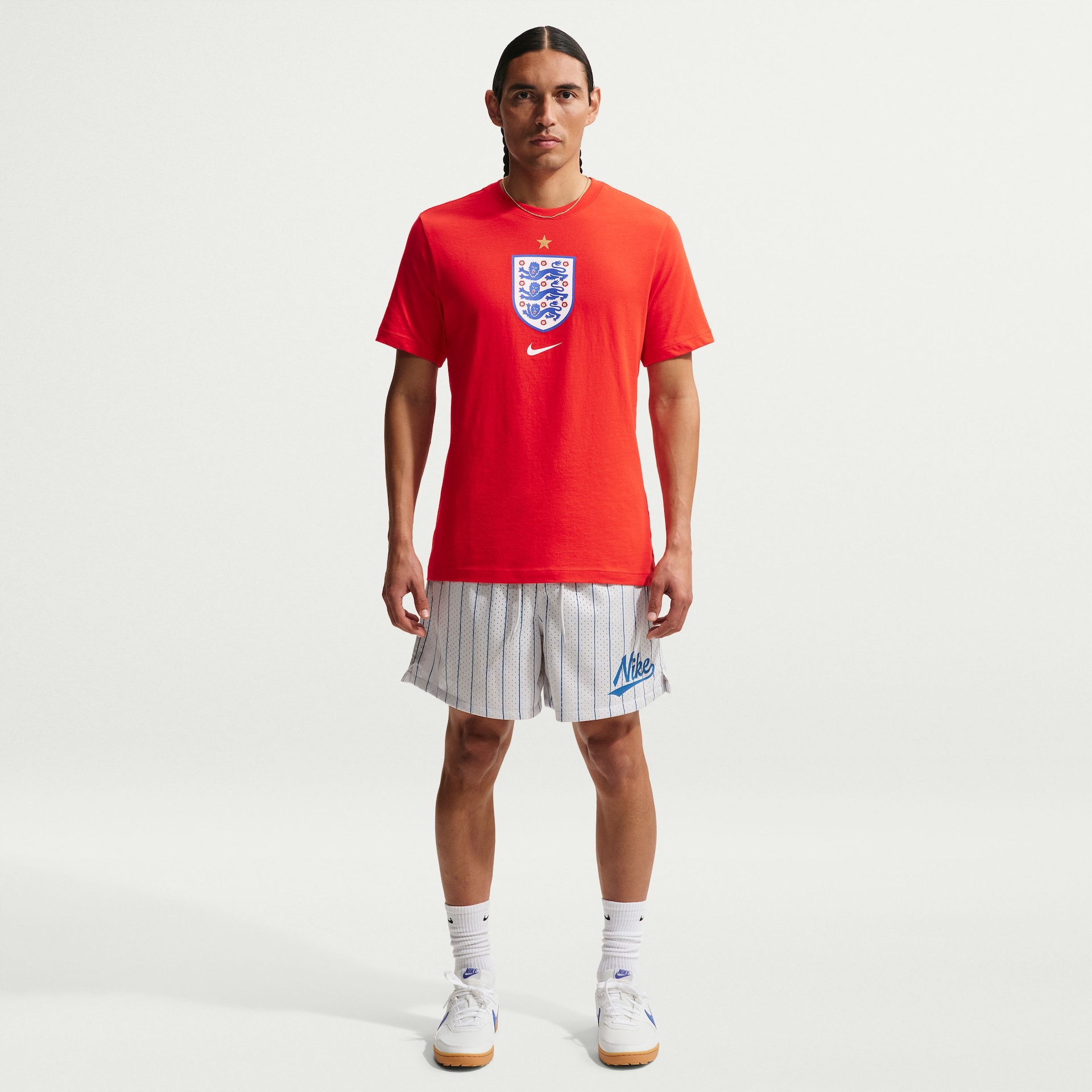 Camiseta Inglaterra Nike Crest Masculina - Foto 3