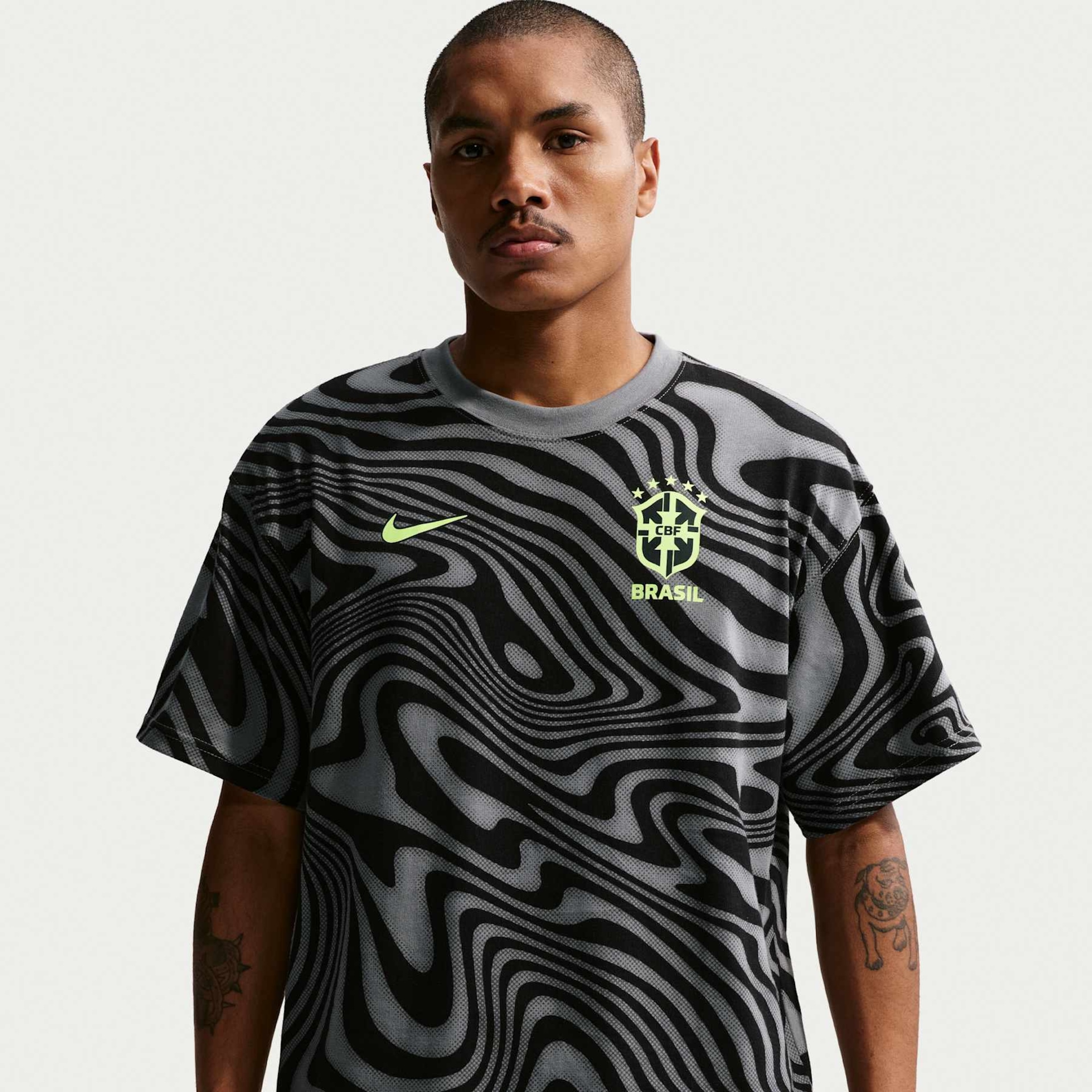 Imagem principal de Camiseta Brasil Nike AOP Masculina