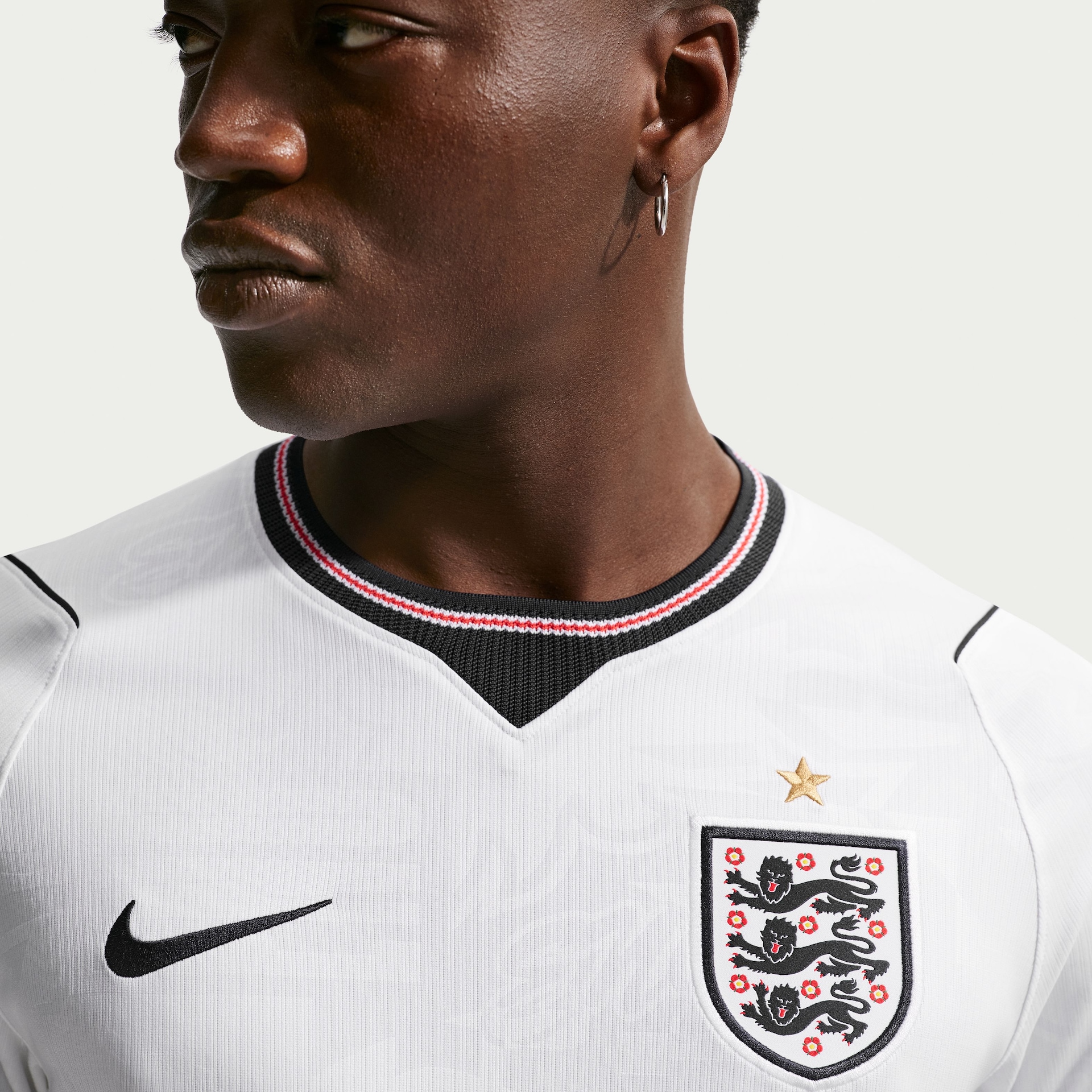 Camisa Inglaterra Nike I 2026/27 Torcedor Pro Masculina - Foto 3