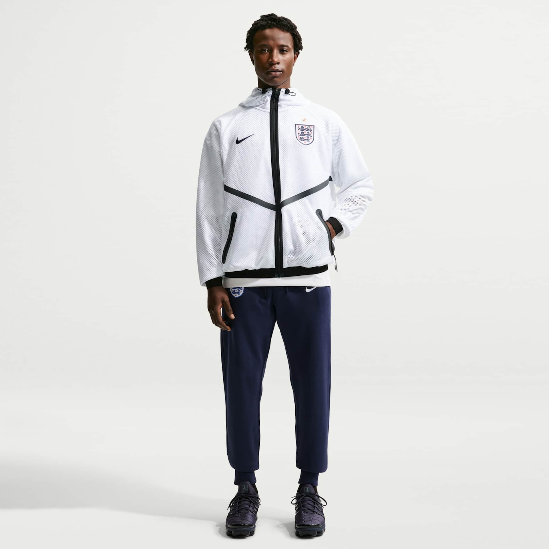 Jaqueta Inglaterra Dri-FIT Nike Knit Hino Masculina - Foto 4