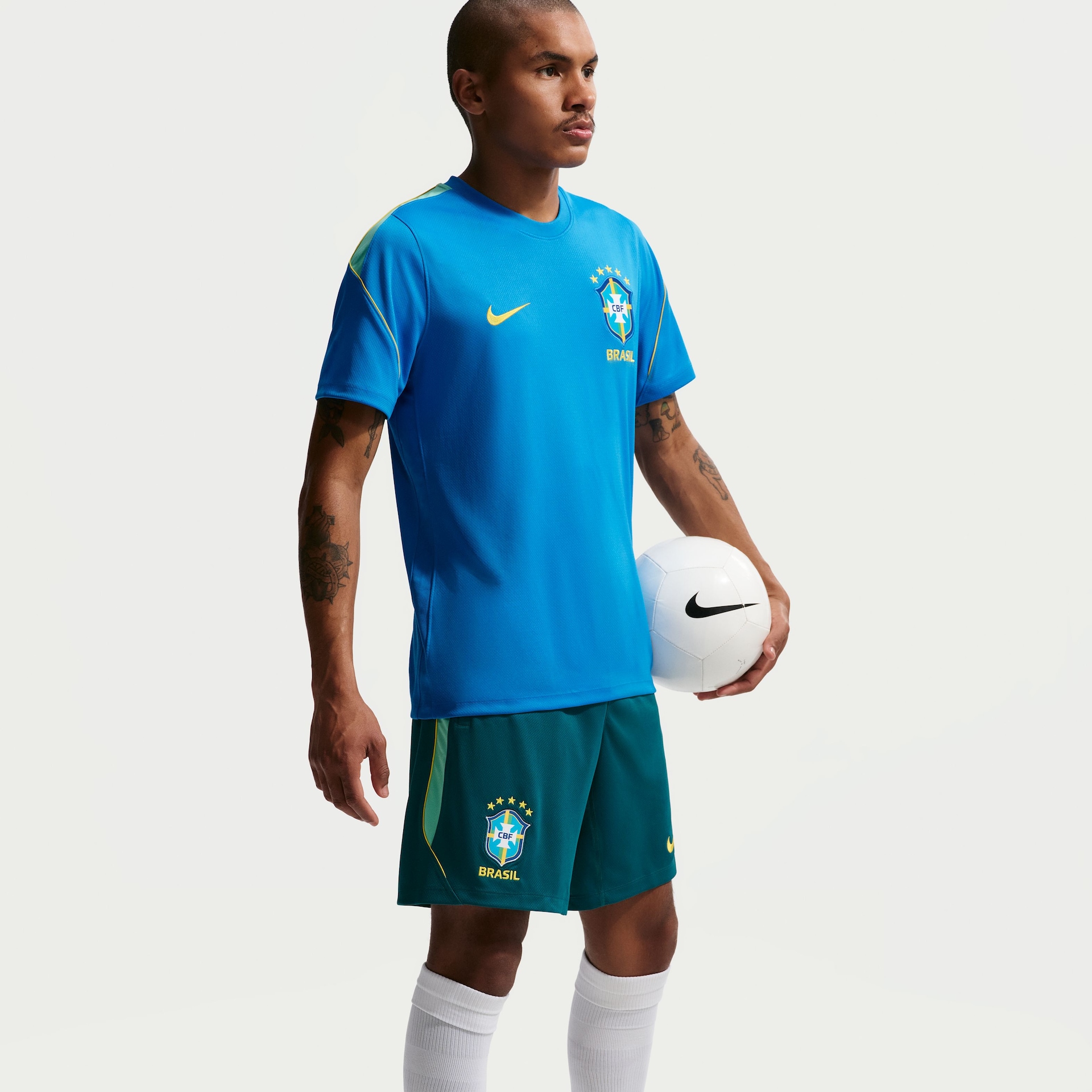Shorts Brasil Dri-FIT Nike Strike Masculino - Foto 4