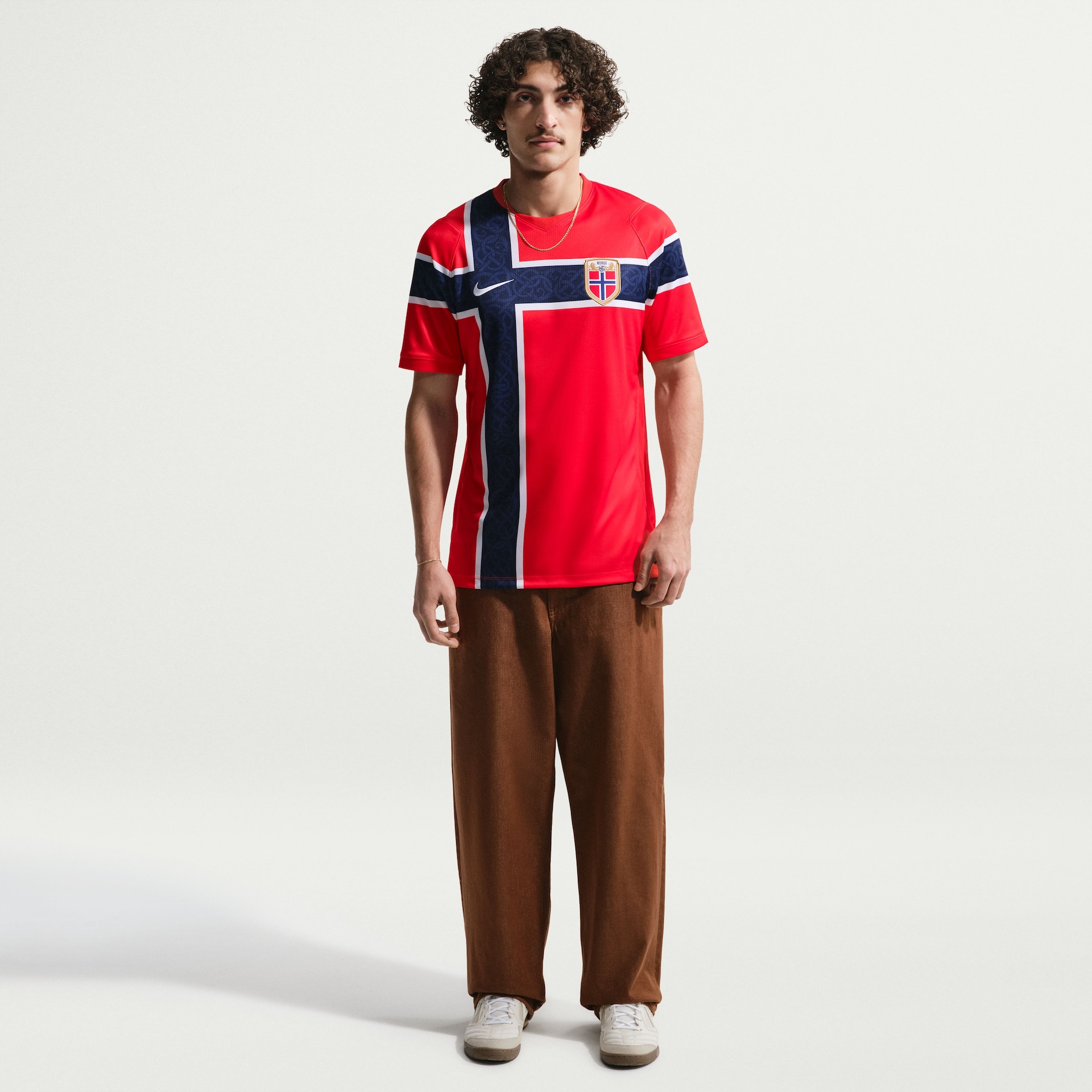 Camisa Noruega Nike I 2026/27 Torcedor Pro Masculina - Foto 3