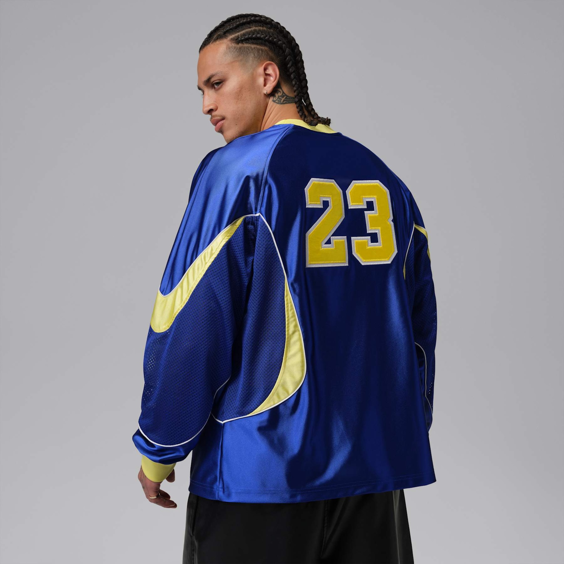 Camiseta Brasil Jordan Manga Longa Goalie Masculina - Foto 2