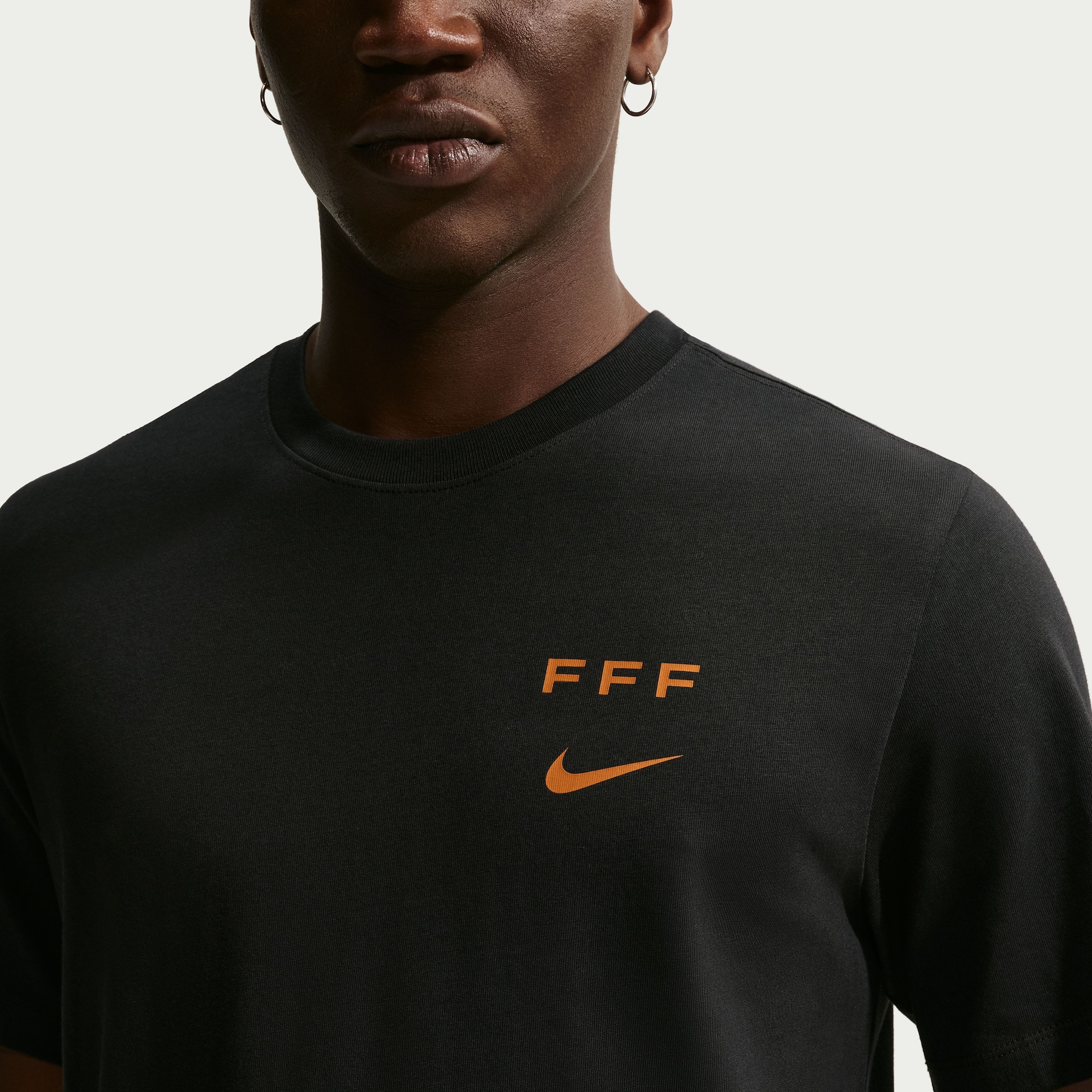 Camiseta França Nike Wordmark Masculina - Foto 2