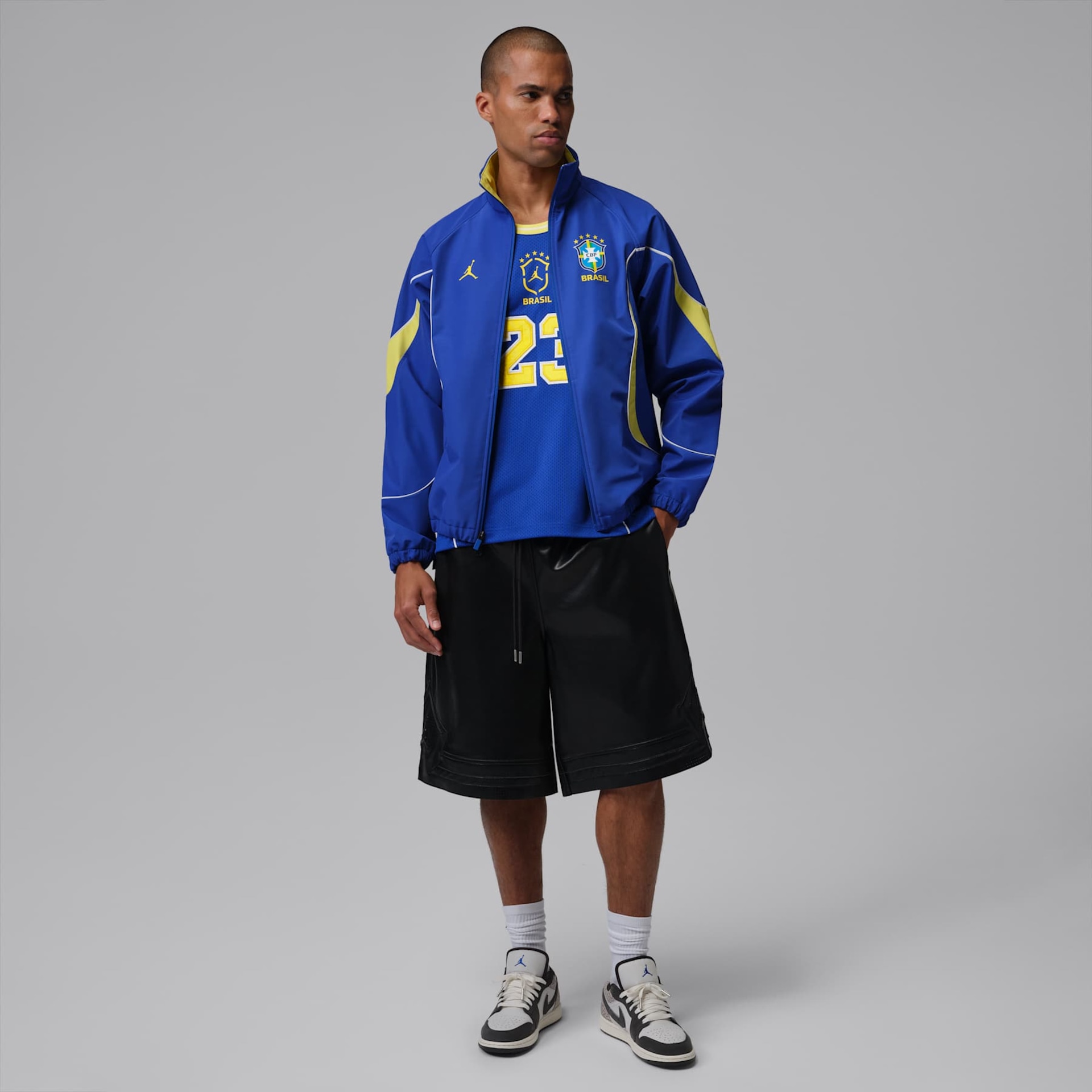 Jaqueta Brasil Jordan Hino Masculina - Foto 8