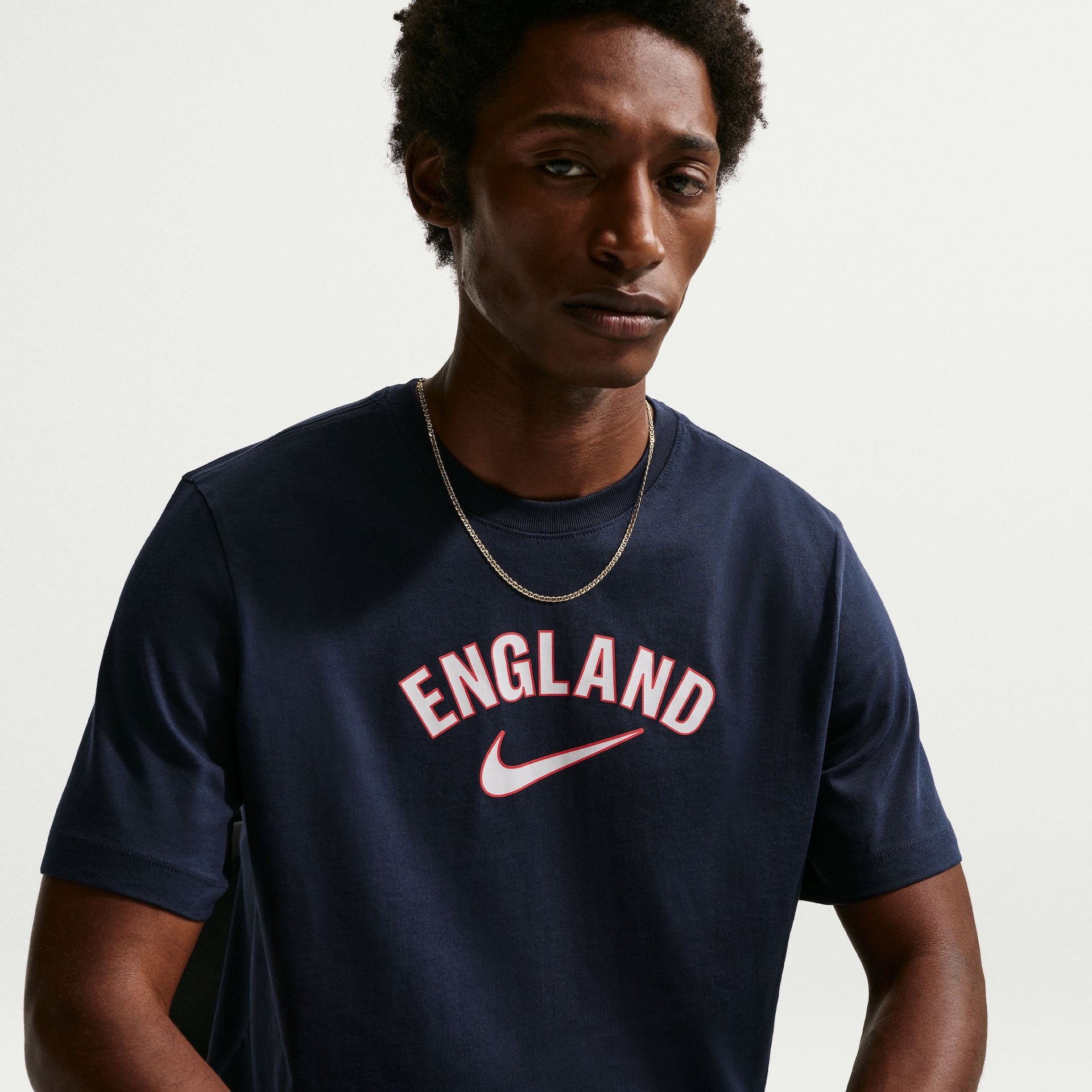 Camiseta Inglaterra Nike Wordmark Masculina - Foto 2