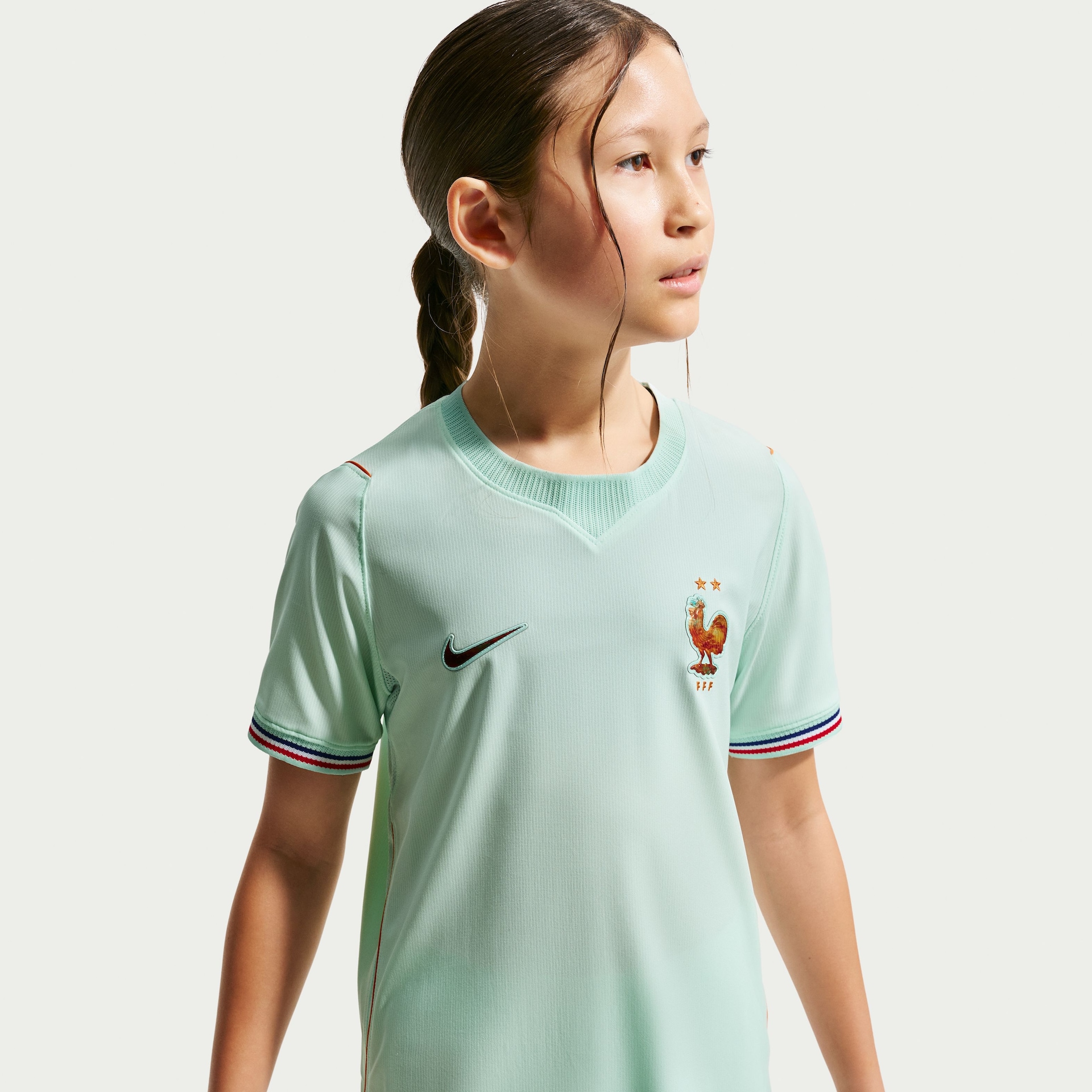 Camisa França Nike II 2026/27 Torcedor Pro Infantil - Foto 2