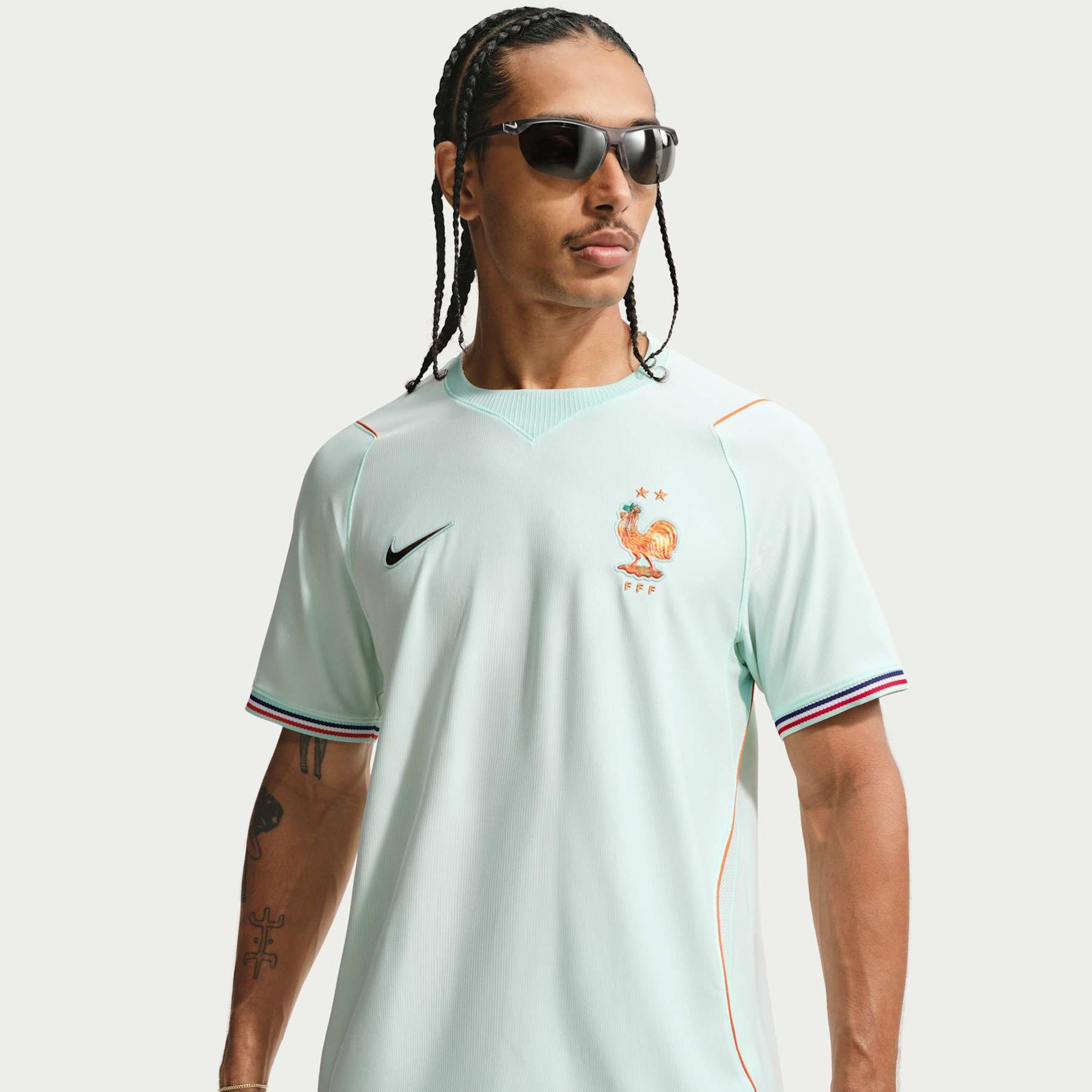 Camisa França Nike II 2026/27 Torcedor Pro Masculina - Foto 1