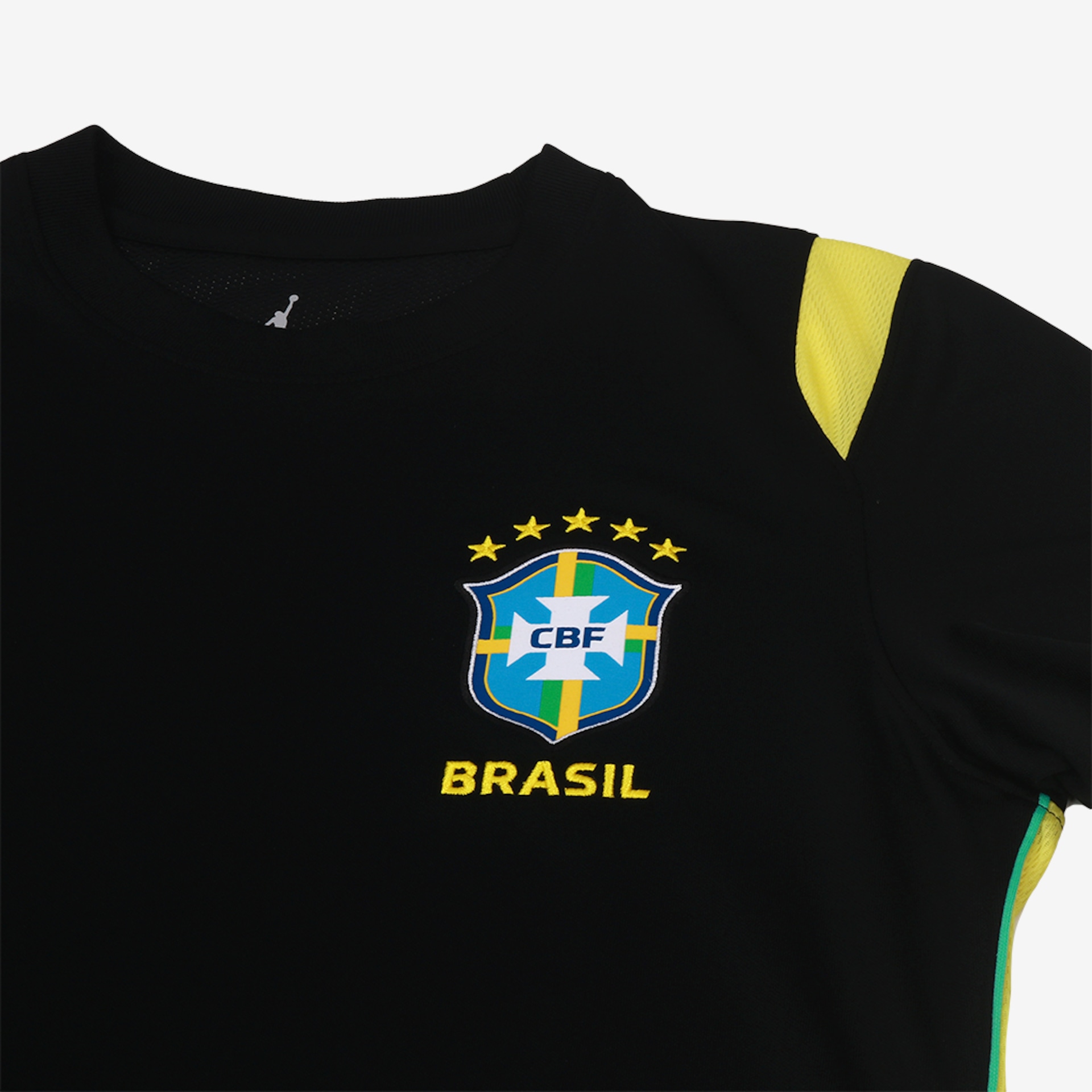 Camiseta Brasil Jordan Academy Pro 2026 Treino Feminina - Foto 2