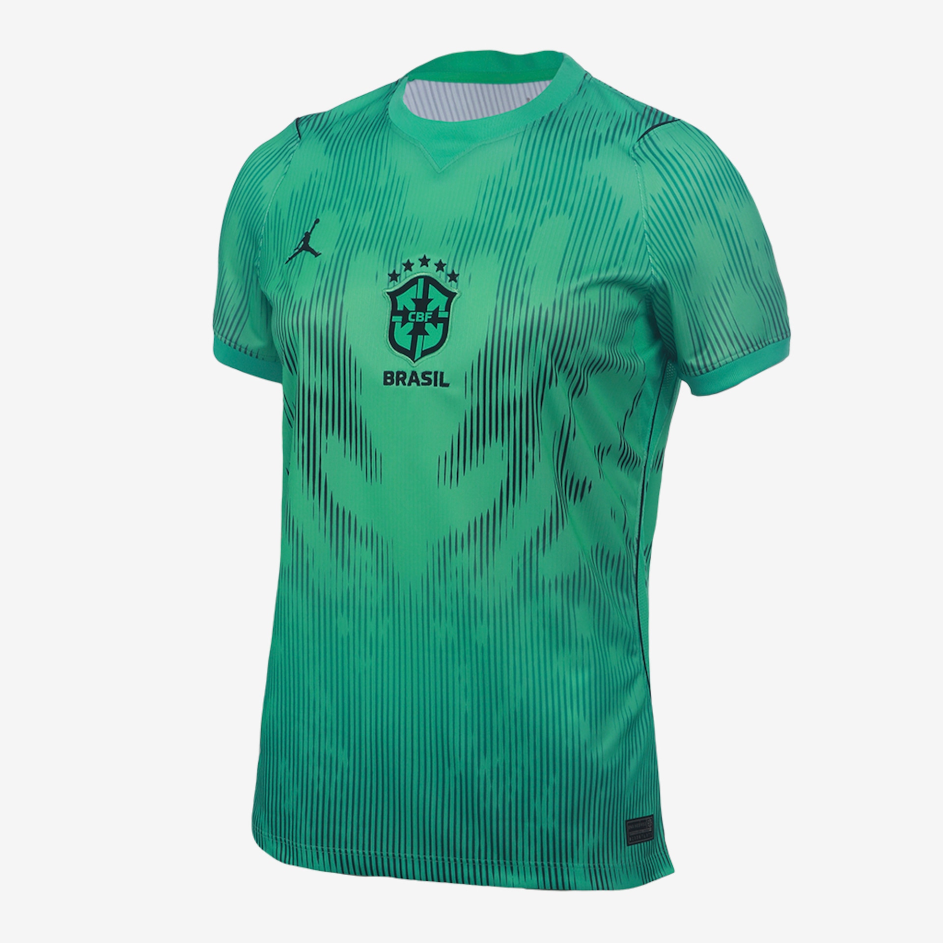 Camisa de Goleiro Brasil Jordan 2026/27 Torcedora Pro Feminina - Foto 1