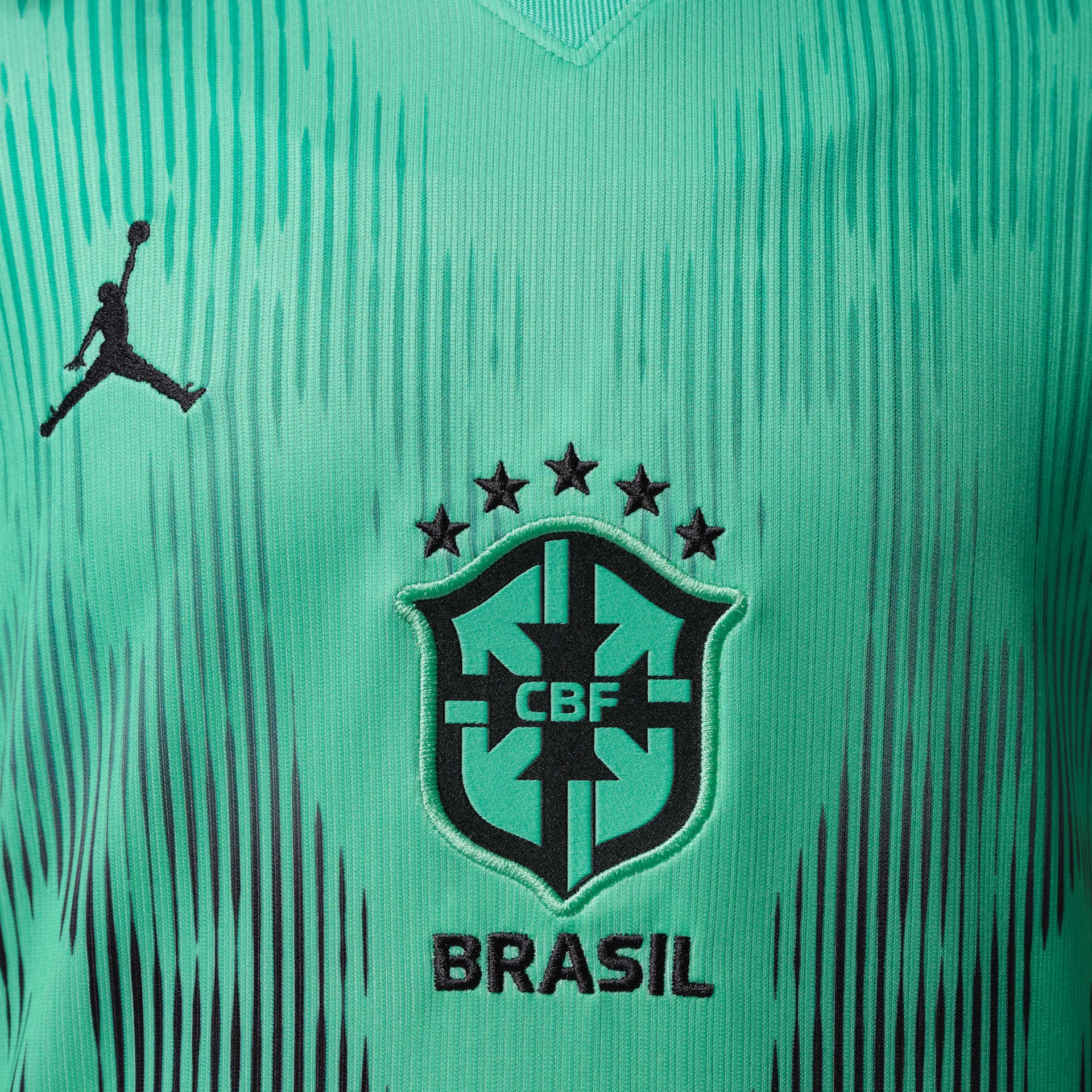 Camisa de Goleiro Brasil Jordan II 2026/27 Torcedor Pro Infantil - Foto 4