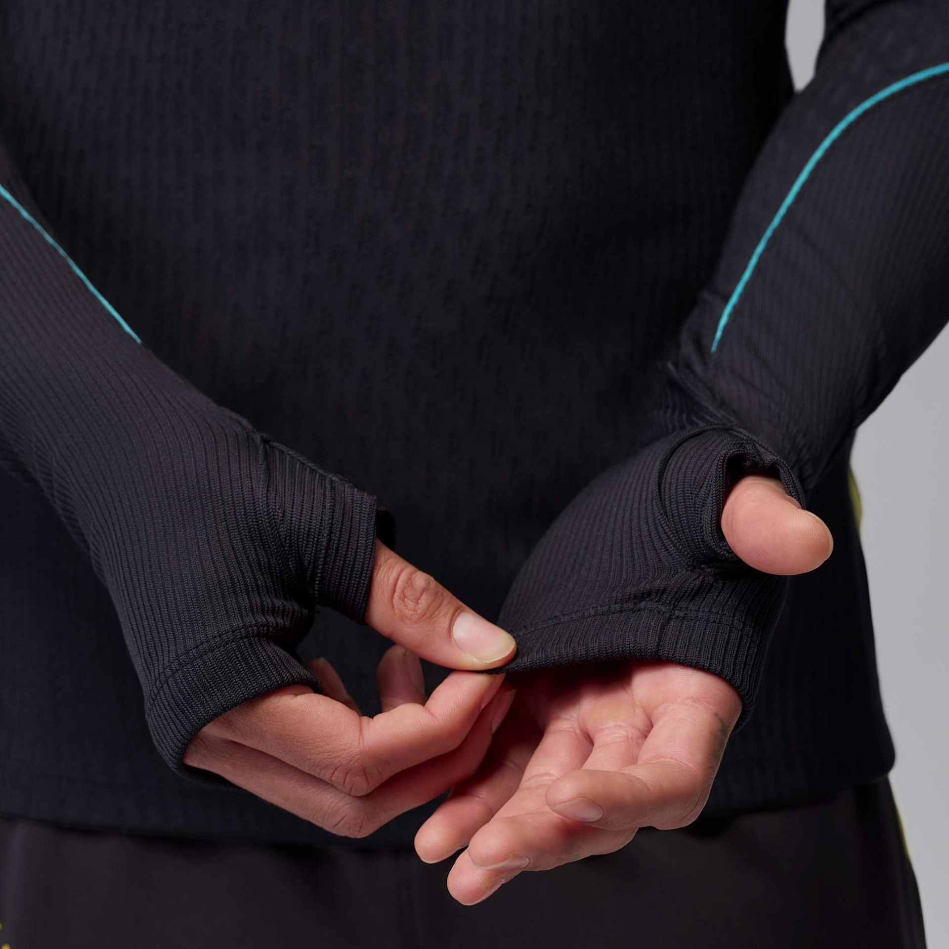 Camiseta Brasil Jordan Manga Longa Strike Elite 2026 Treino Masculina - Foto 3