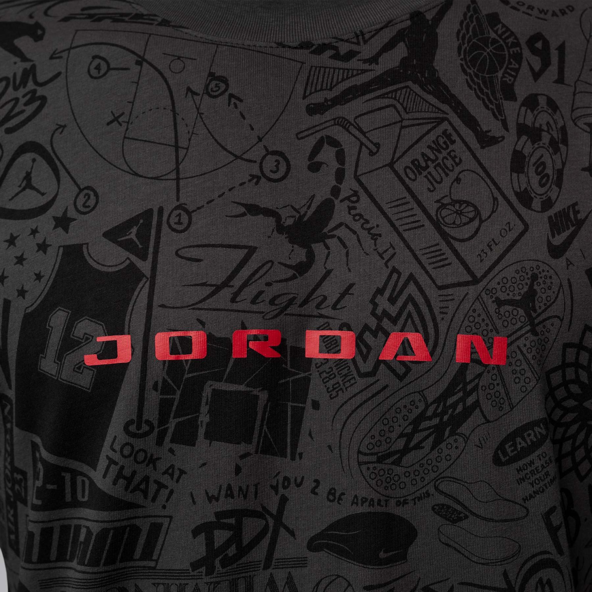 Camiseta Jordan Brooklyn Laser Graphic Masculina - Foto 4