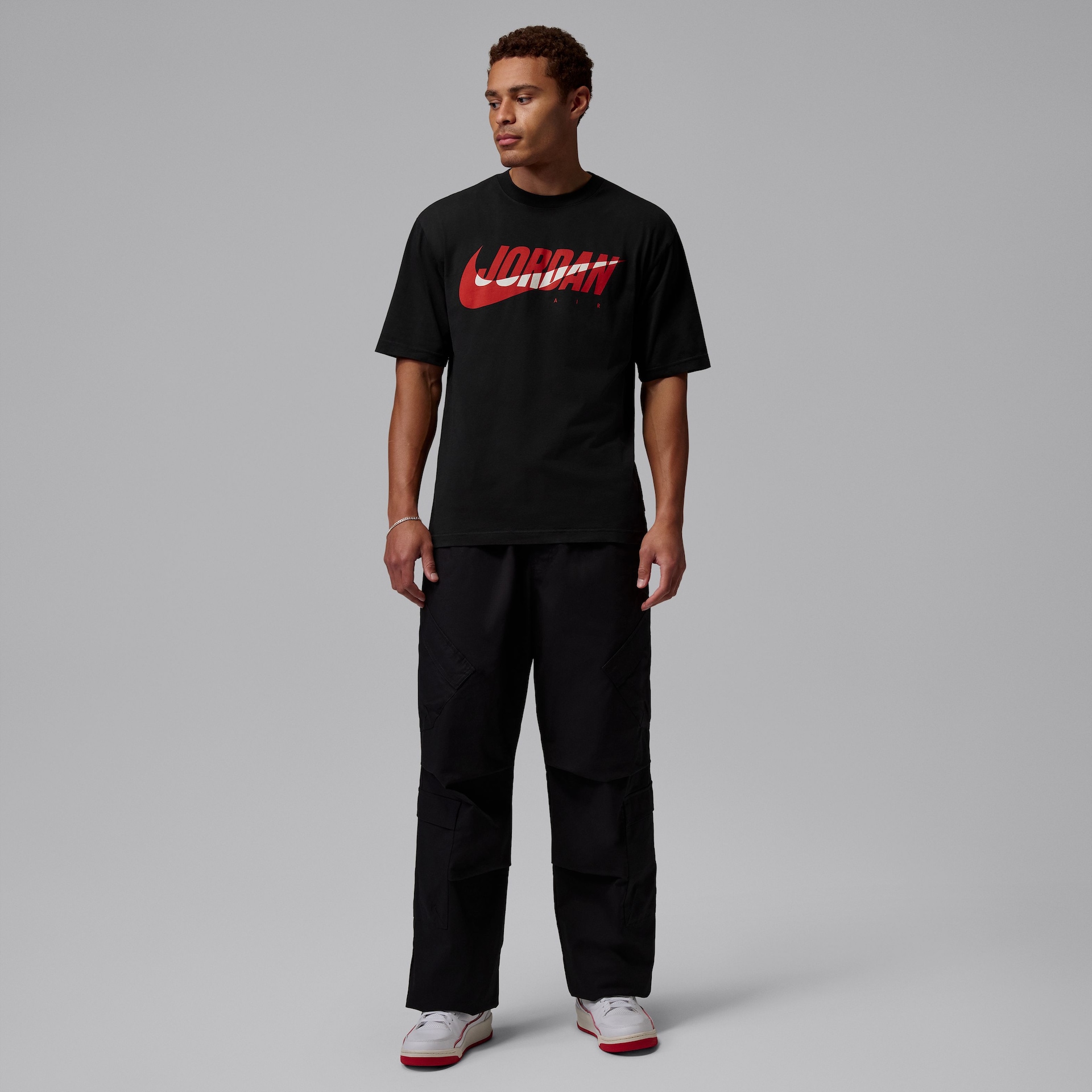 Camiseta Jordan Brooklyn Essentials Swoosh 85 Masculina - Foto 2