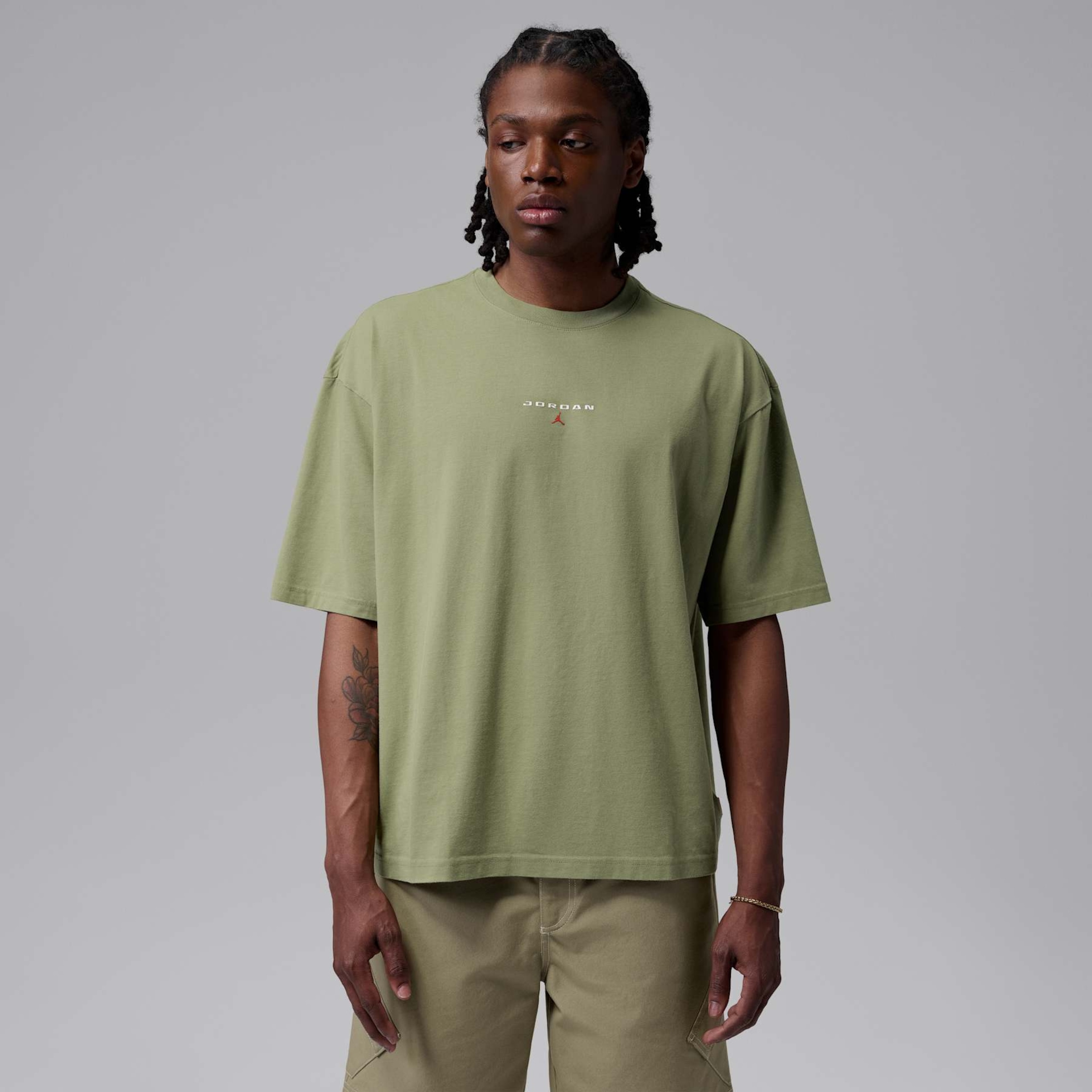 Camiseta Jordan Flight Essentials 96 Oversized Pocket Masculina - Foto 1