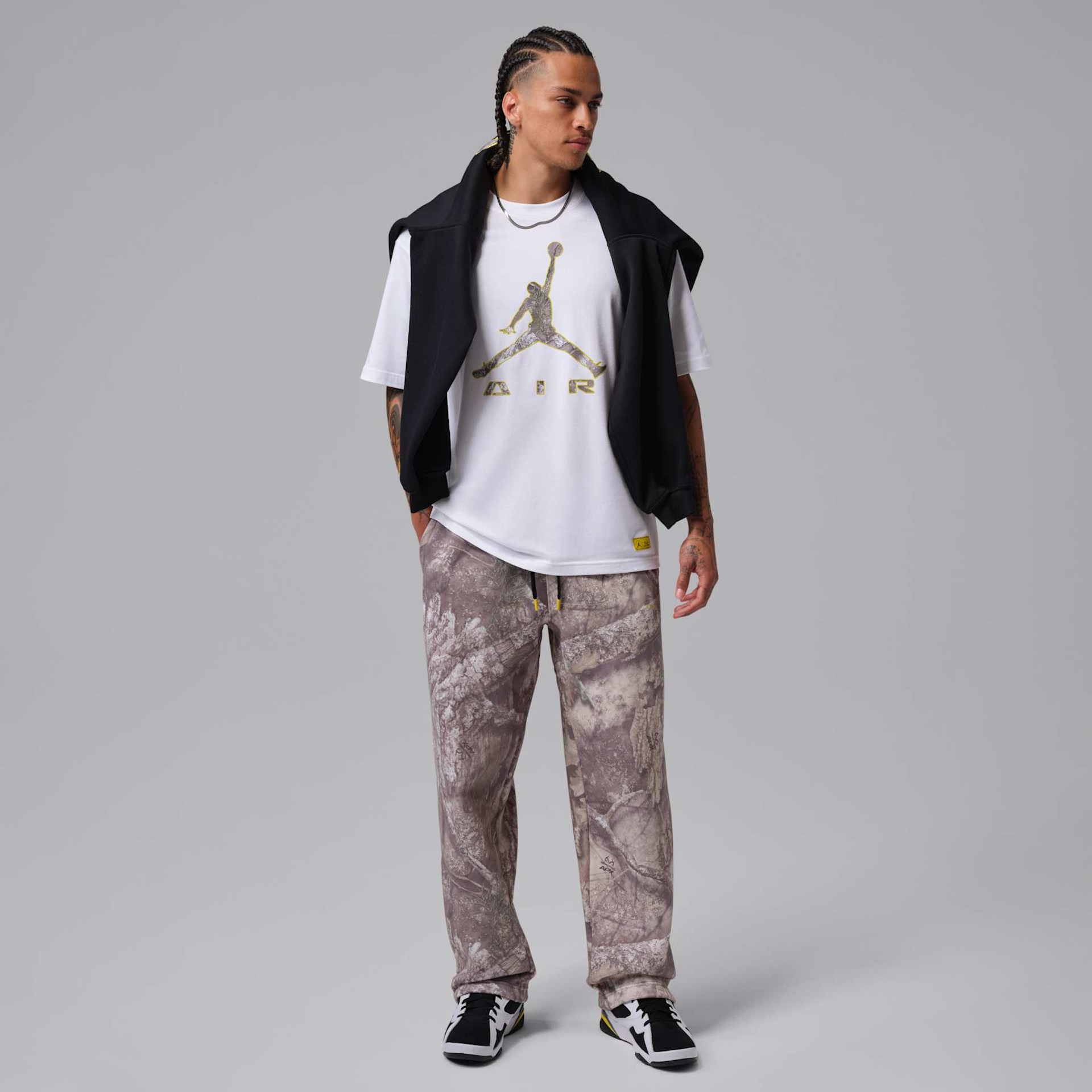 Camiseta Jordan Brooklyn Crew Masculina - Foto 6