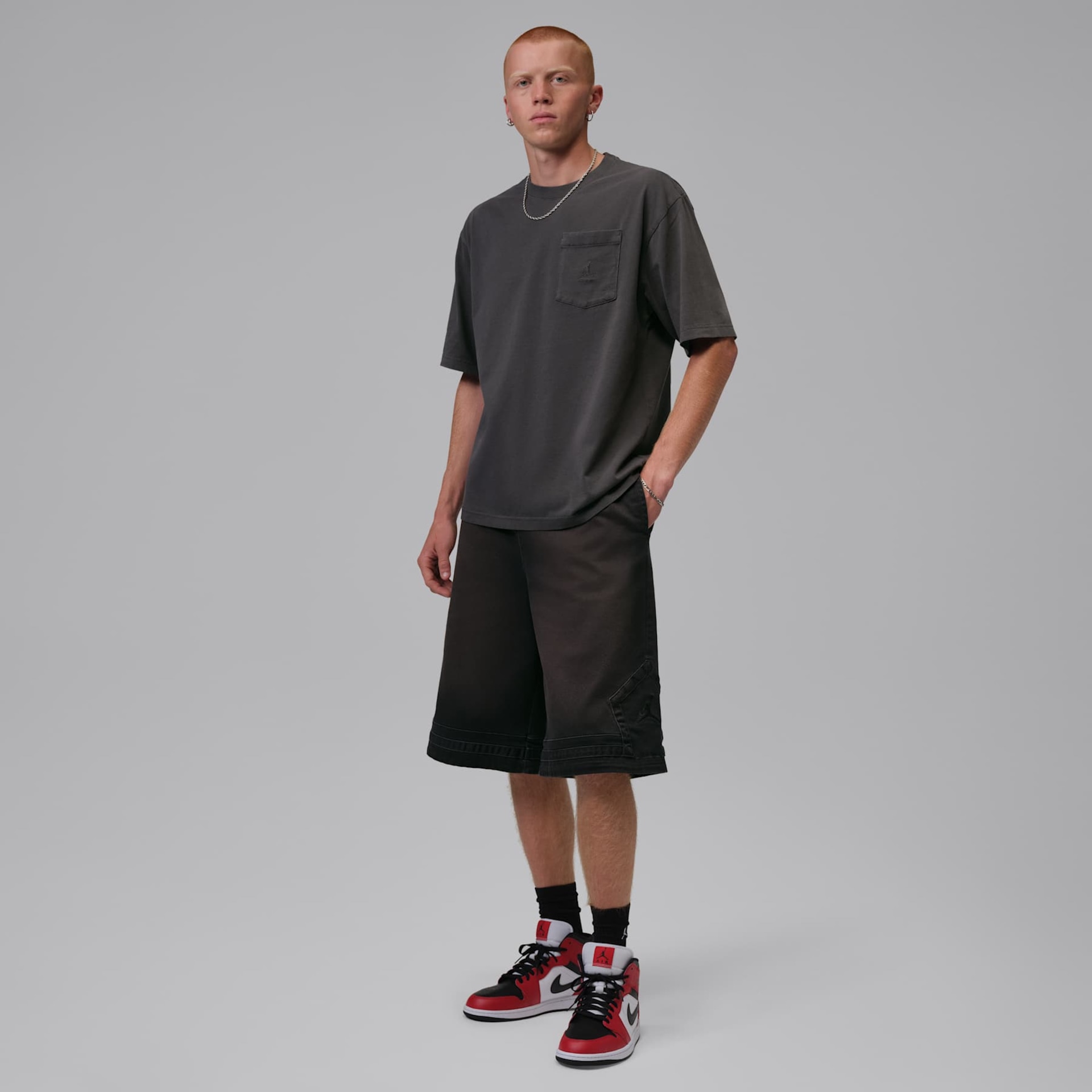 Camiseta Jordan Brooklyn Labor Pocket Masculina - Foto 5