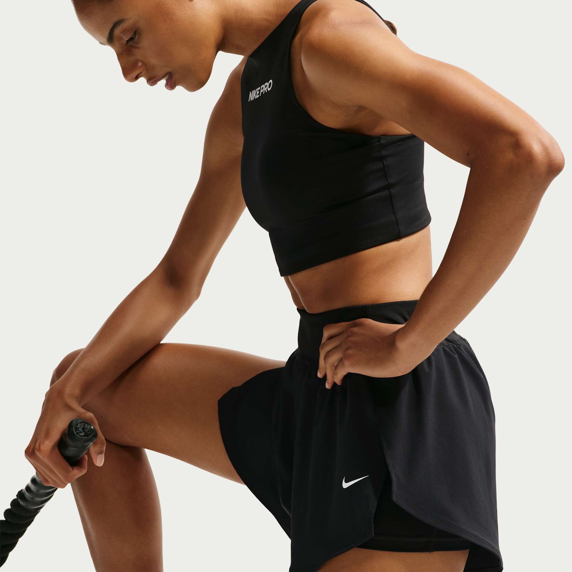 Shorts Dri-FIT Nike Pro Sculpt 2in1 3" Feminino - Foto 4