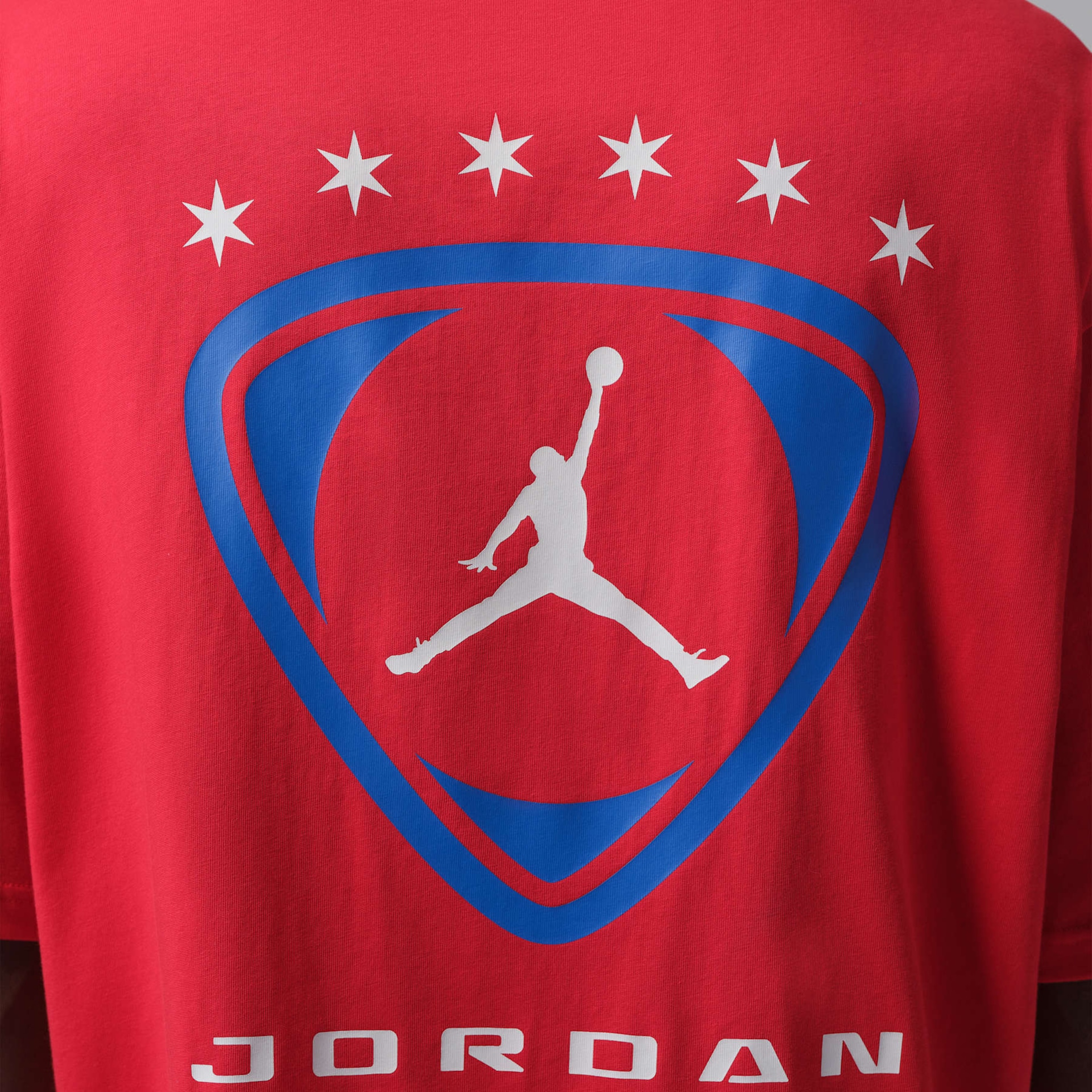 Camiseta Jordan Brooklyn Fleece Oversized Graphic Masculina - Foto 5