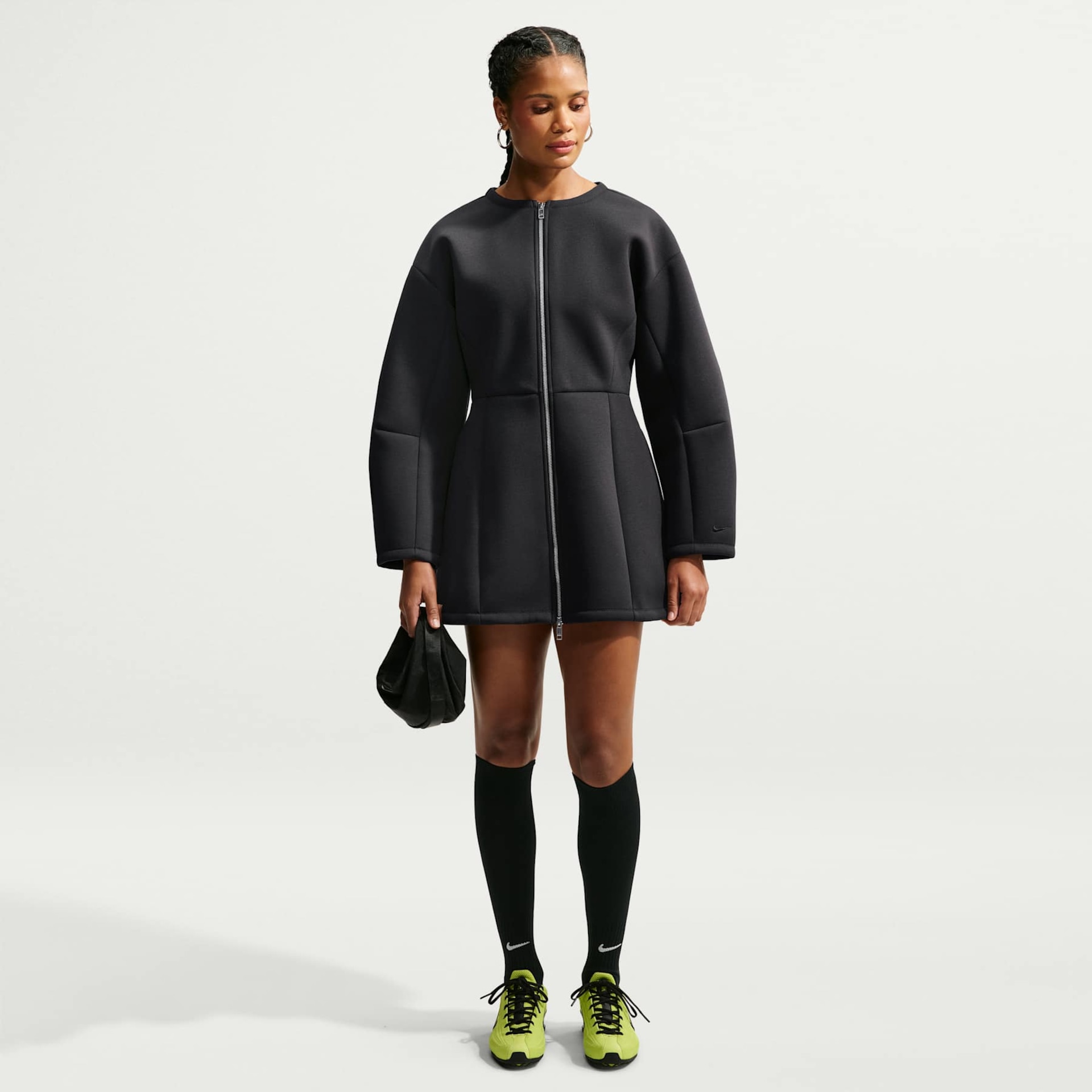 Vestido Nike Pregame Fleece Mini Feminino - Foto 1