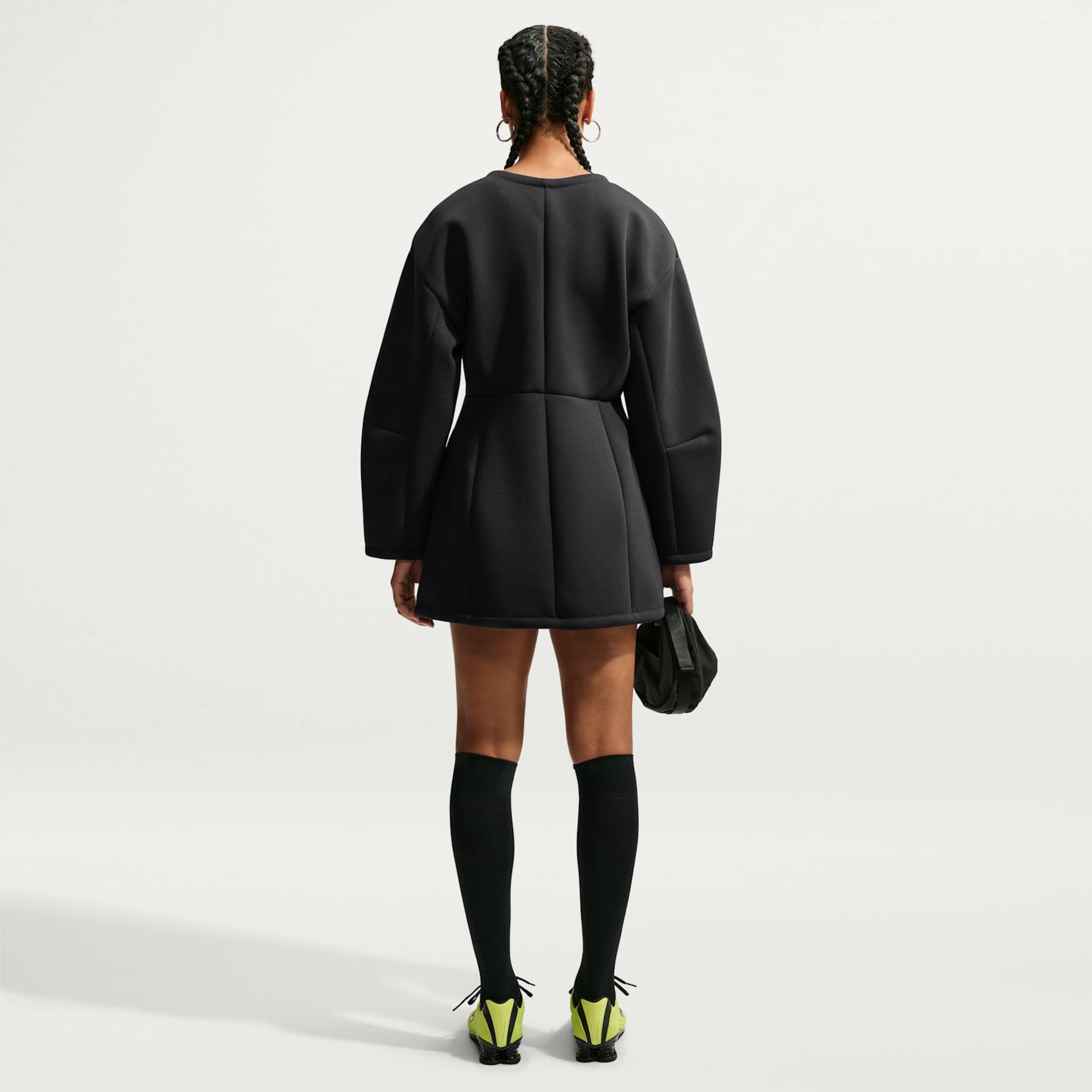 Vestido Nike Pregame Fleece Mini Feminino - Foto 5