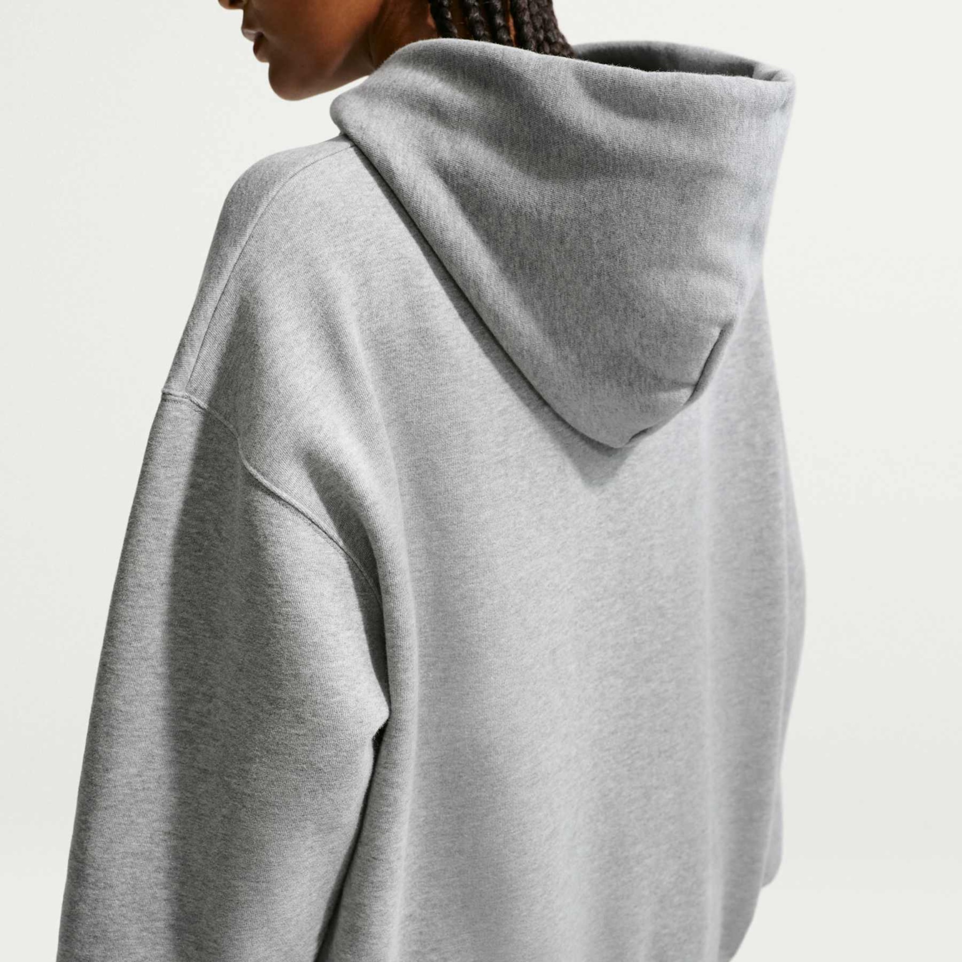 Jaqueta Nike Studio Fleece Oversized Feminino - Foto 2