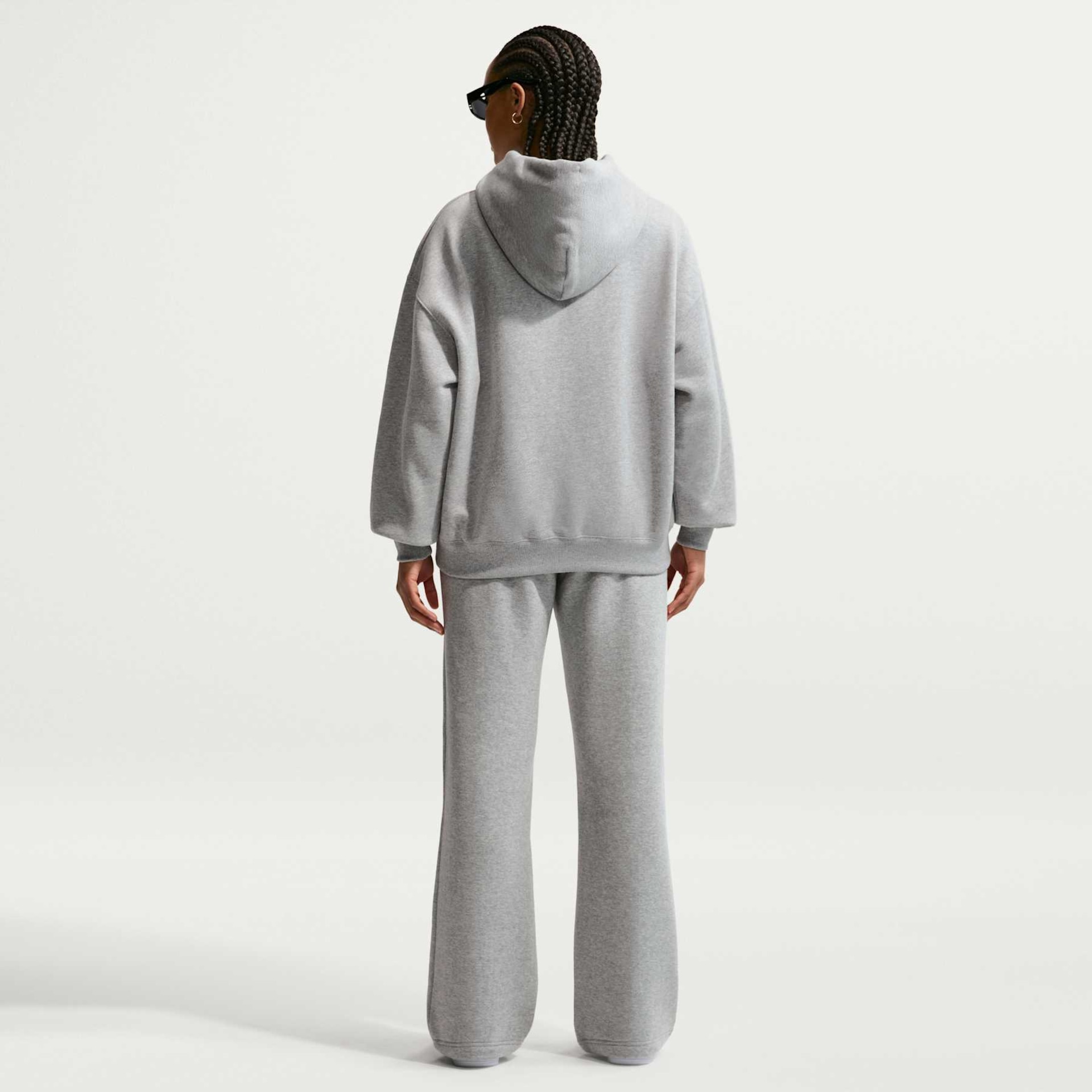 Jaqueta Nike Studio Fleece Oversized Feminino - Foto 5