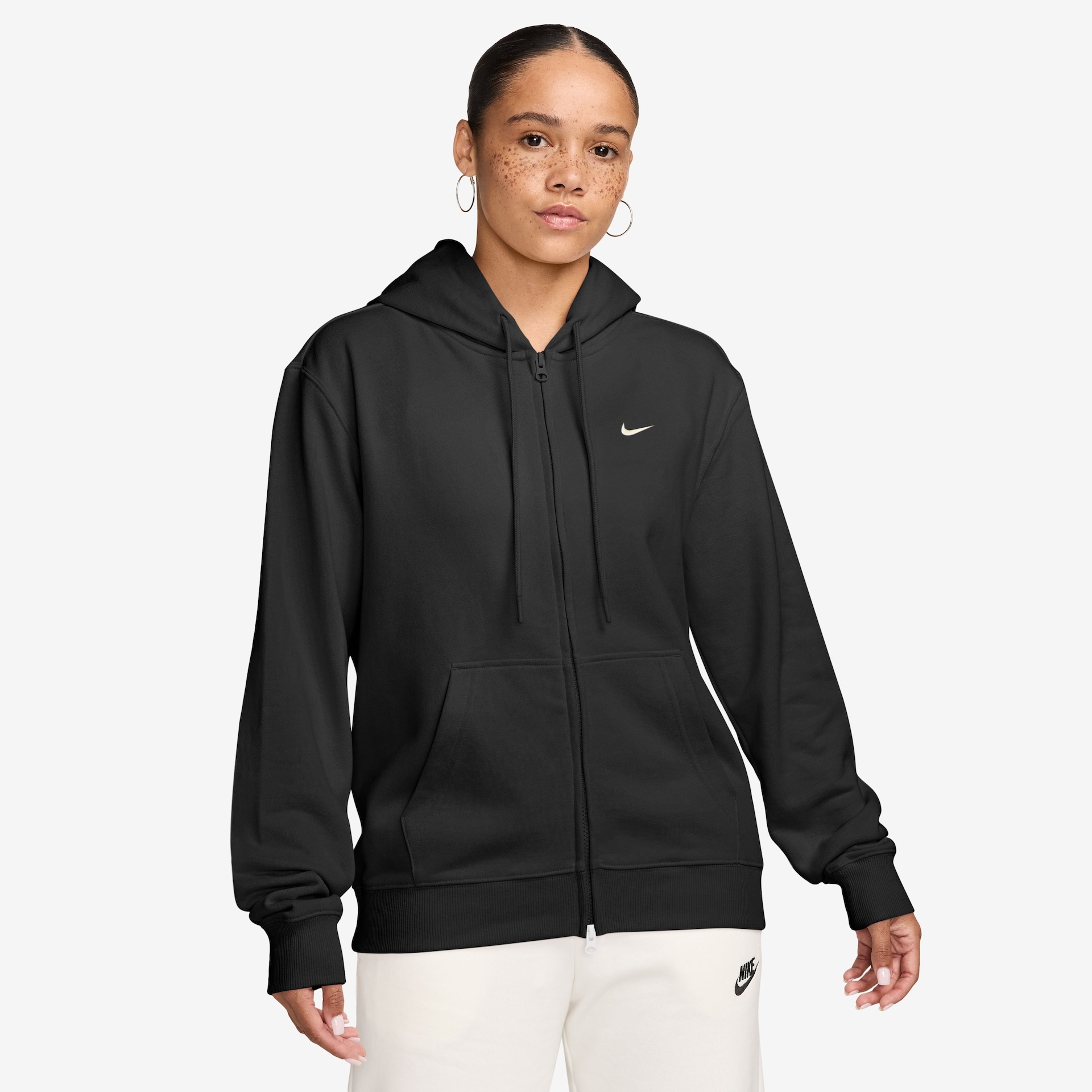 Imagem principal de Jaqueta Nike Studio Fleece Standard Feminino