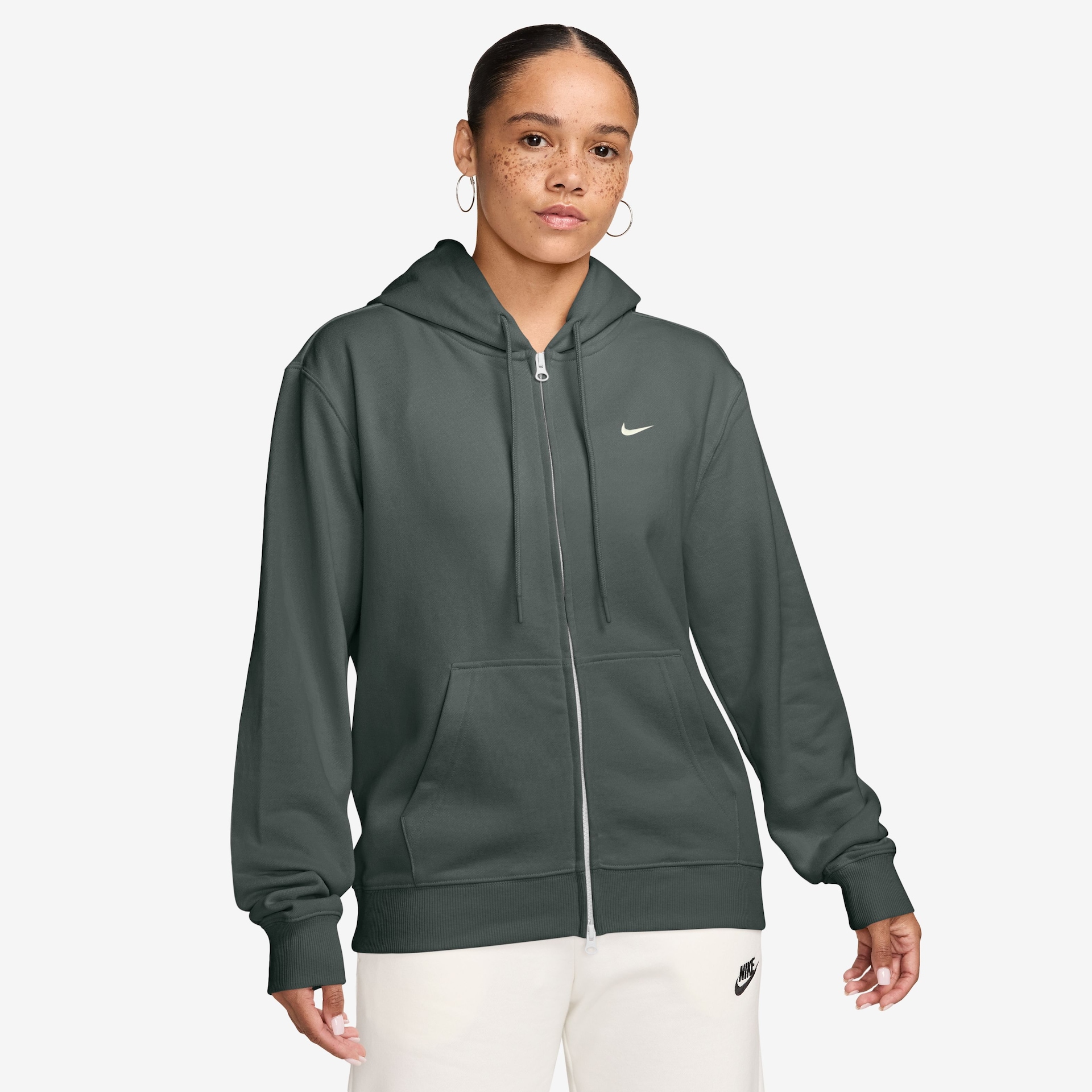 Jaqueta Nike Studio Fleece Standard Feminino - Foto 1