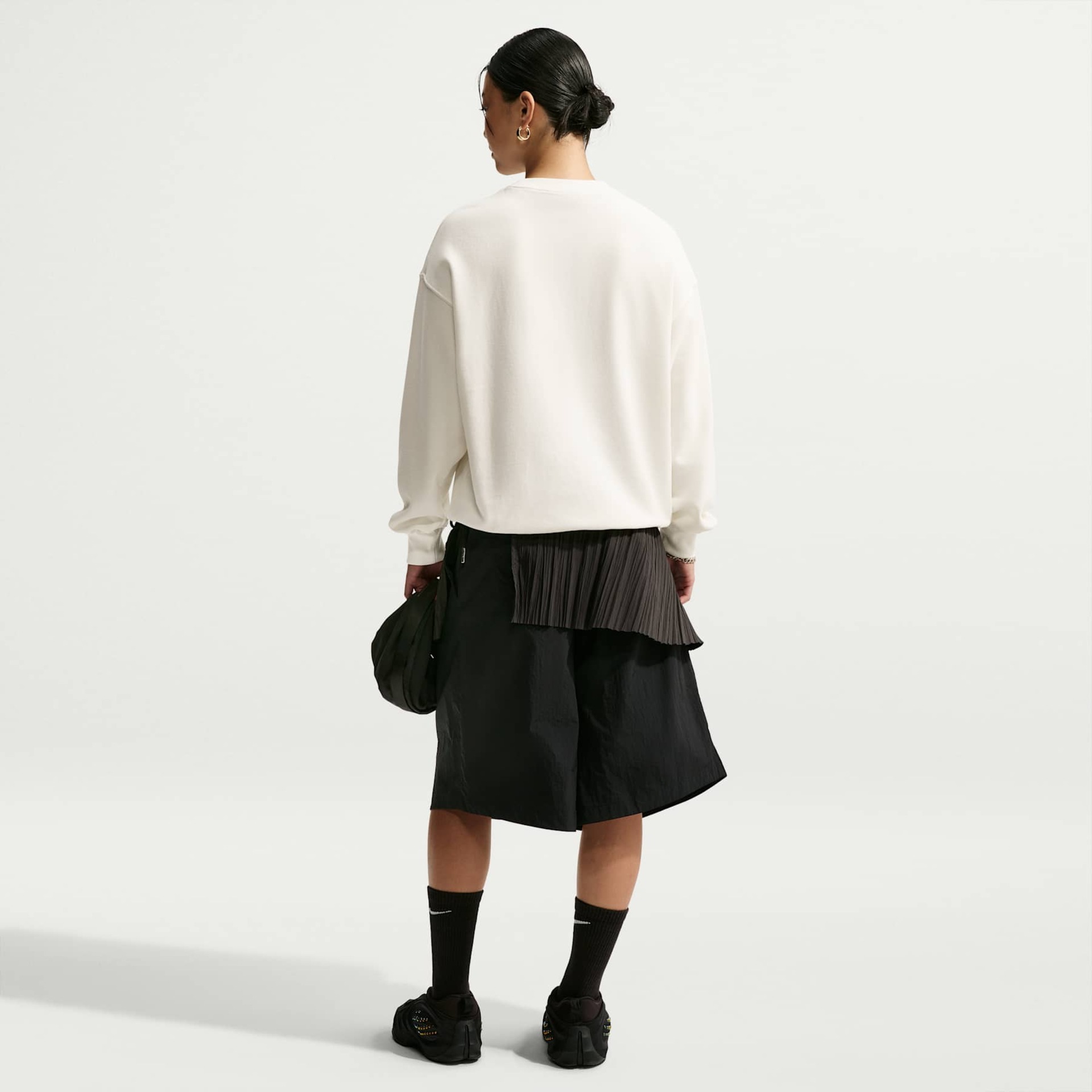 Blusão Nike Studio Fleece Low Oversized Feminino - Foto 5