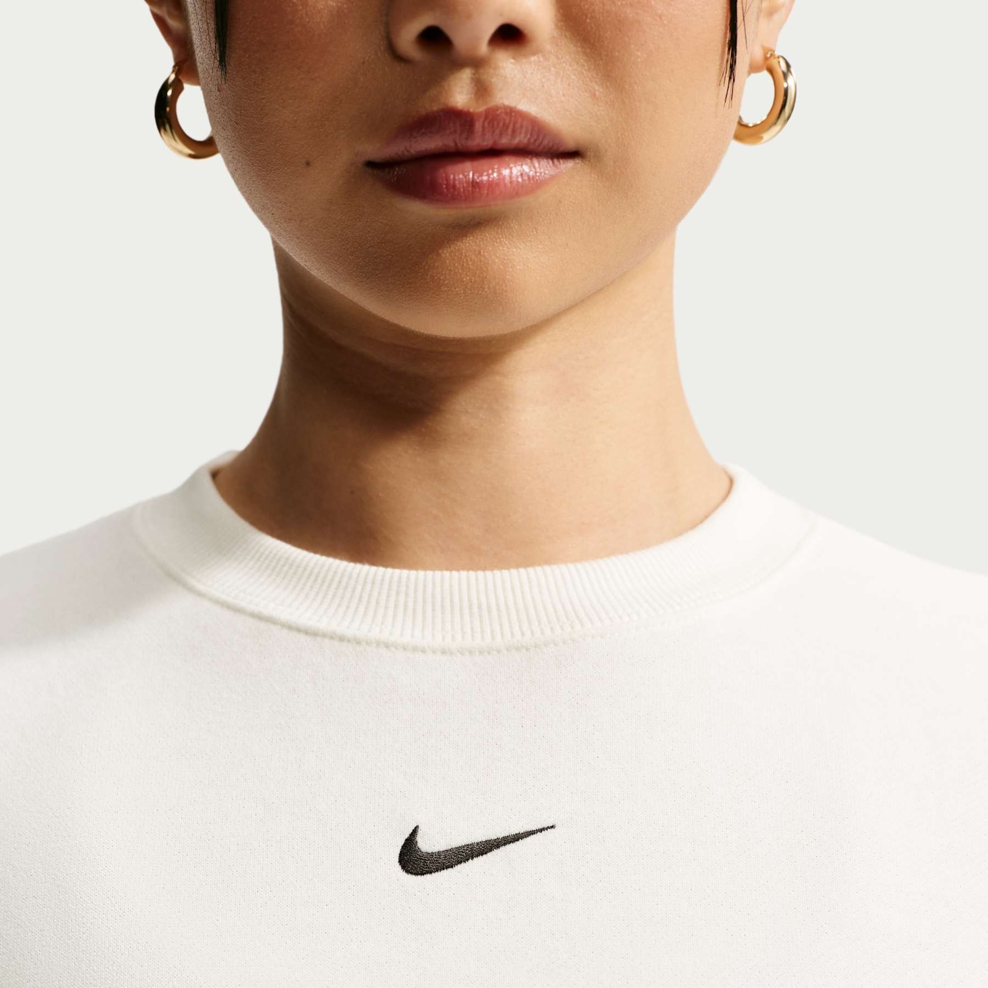 Blusão Nike Studio Fleece Low Oversized Feminino - Foto 6