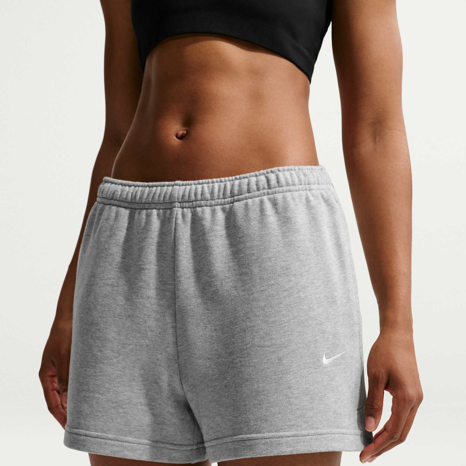 Shorts Nike Standard Fleece 4" Feminino - Foto 2
