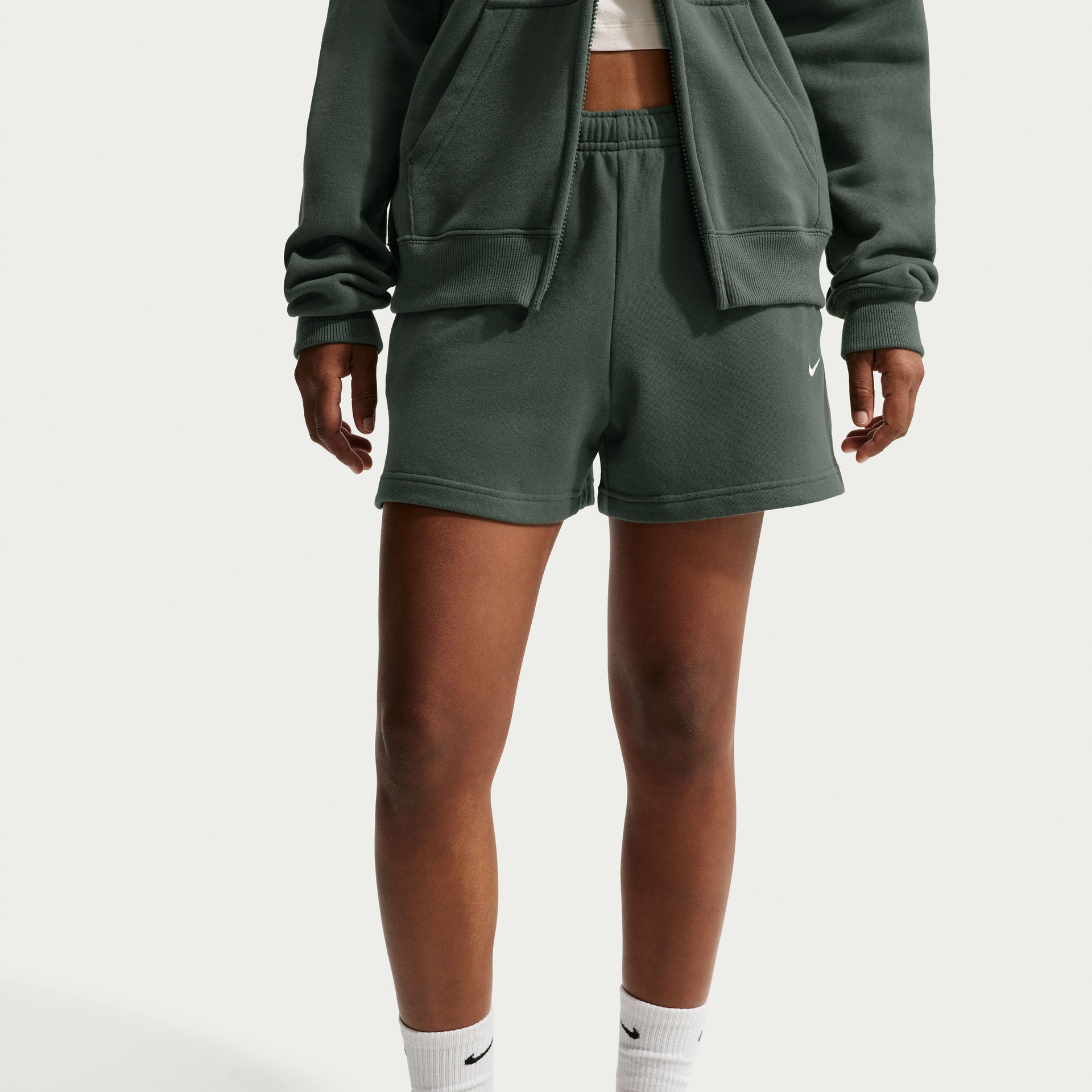 Shorts Nike Standard Fleece 4" Feminino - Foto 3