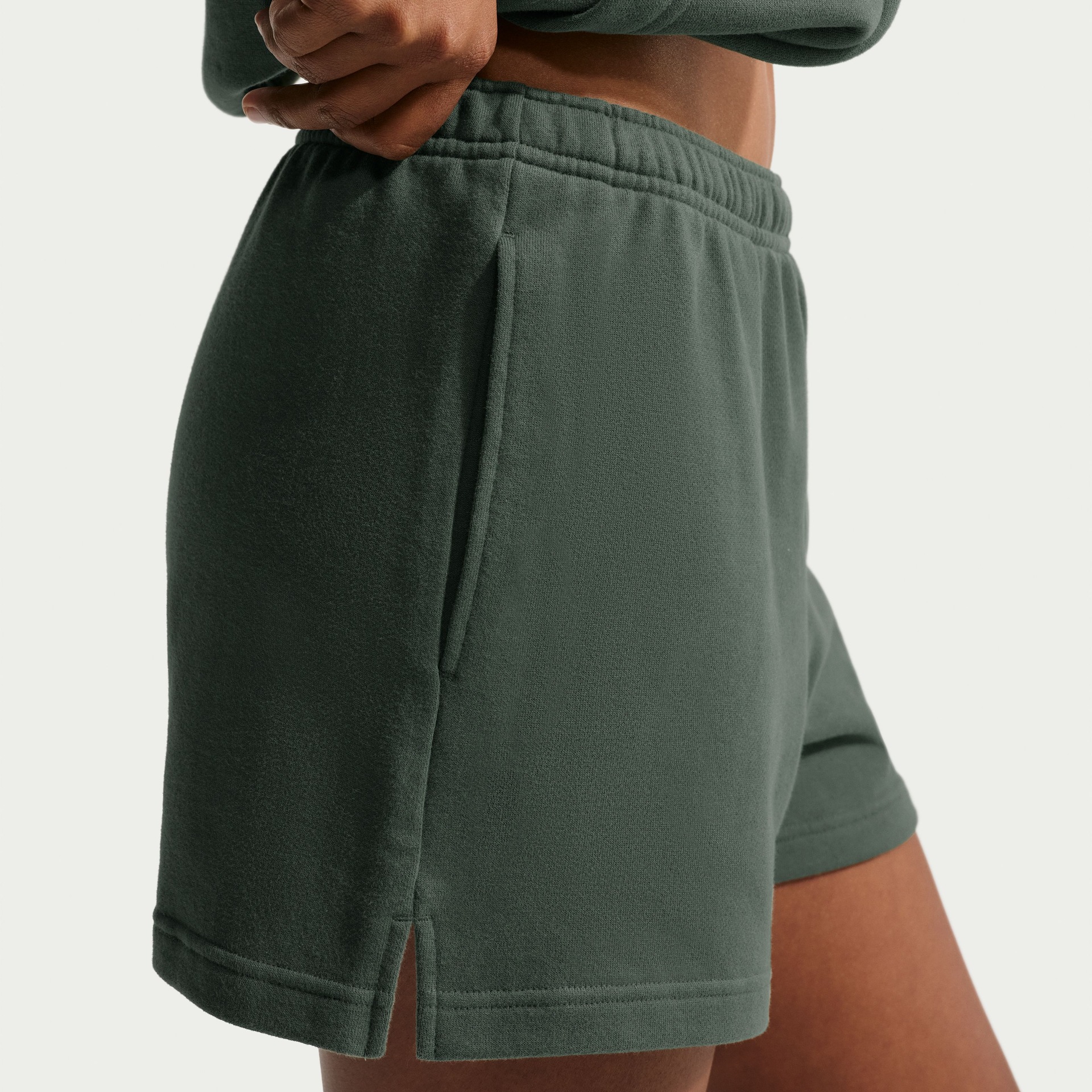 Shorts Nike Standard Fleece 4" Feminino - Foto 4