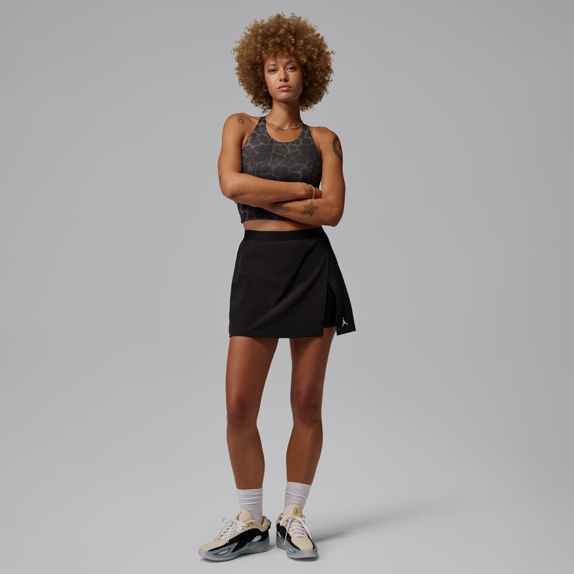 Shorts Saia Dri-FIT Jordan Sport Essential Feminino - Foto 5