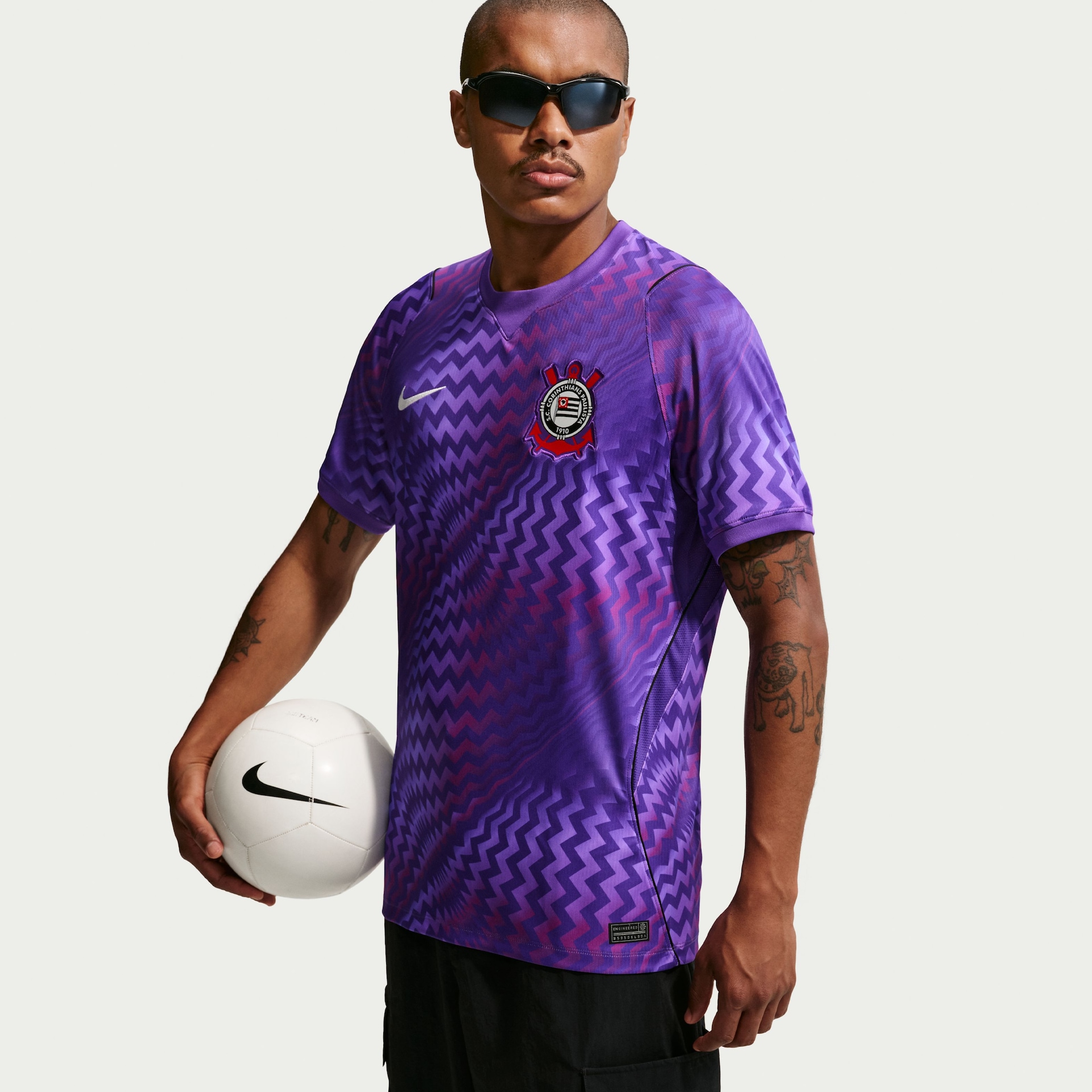 Camisa de Goleiro Corinthians Nike 2026/27 Torcedor Pro Masculina - Foto 2