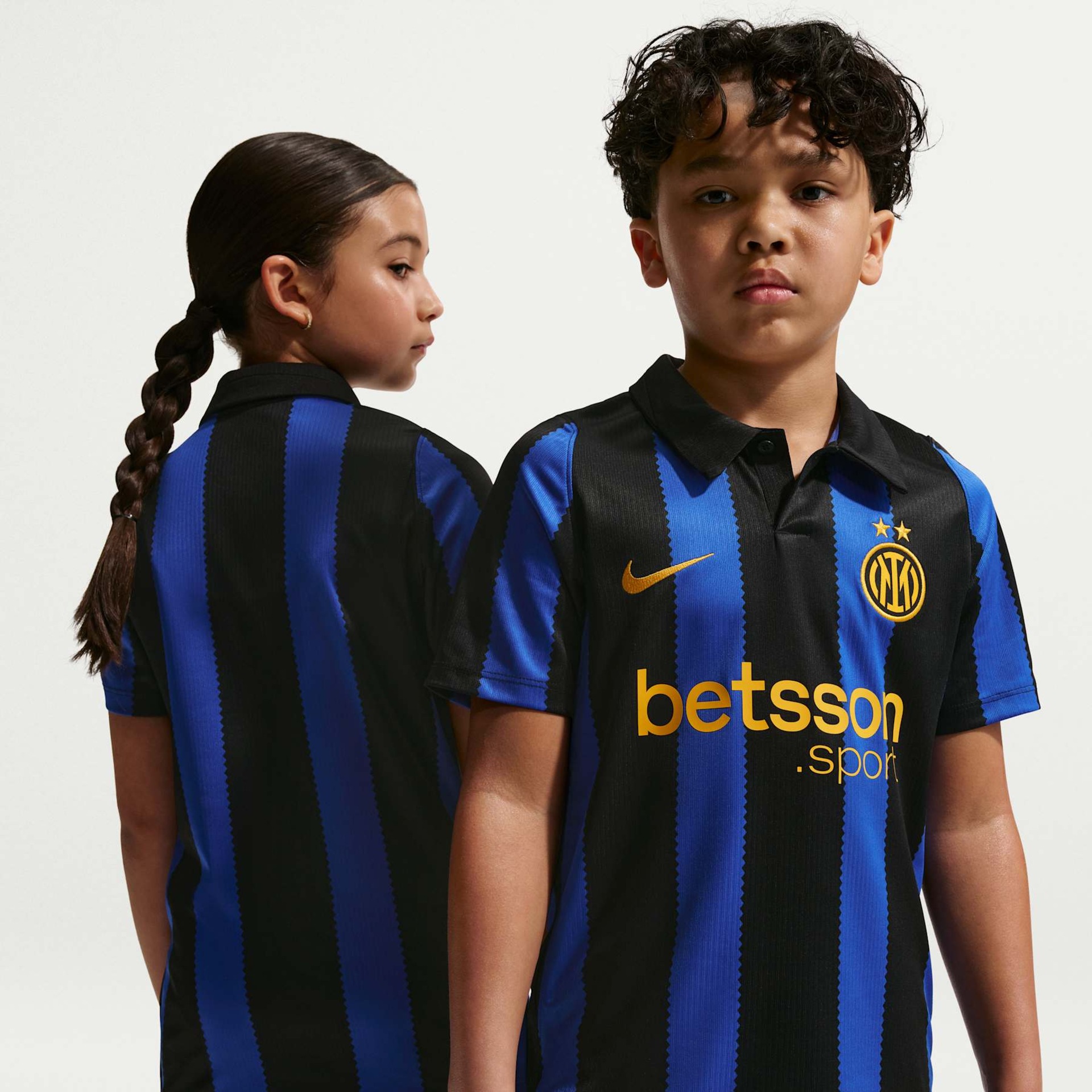 Camisa Inter de Milão Nike I 2026/27 Torcedor Pro Infantil - Foto 1