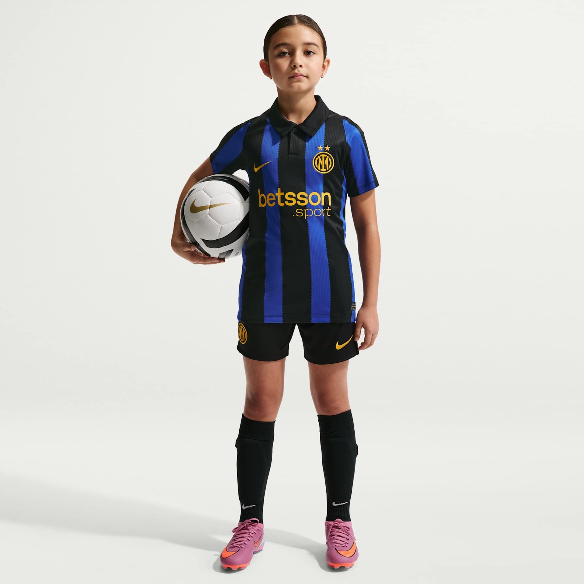 Camisa Inter de Milão Nike I 2026/27 Torcedor Pro Infantil - Foto 6