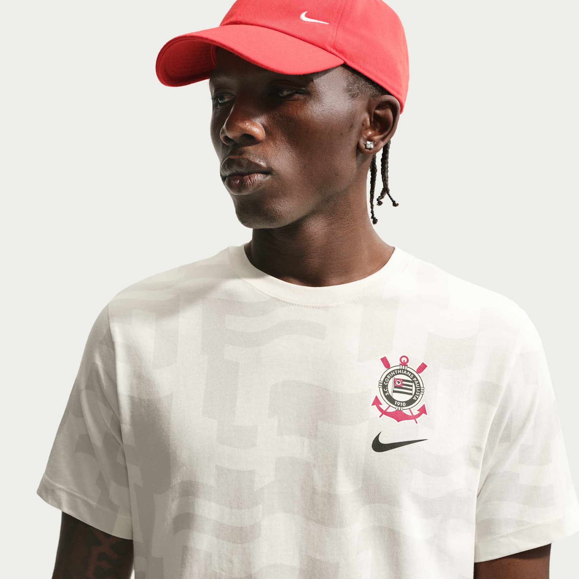 Camiseta Corinthians Nike OAP Masculina - Foto 1