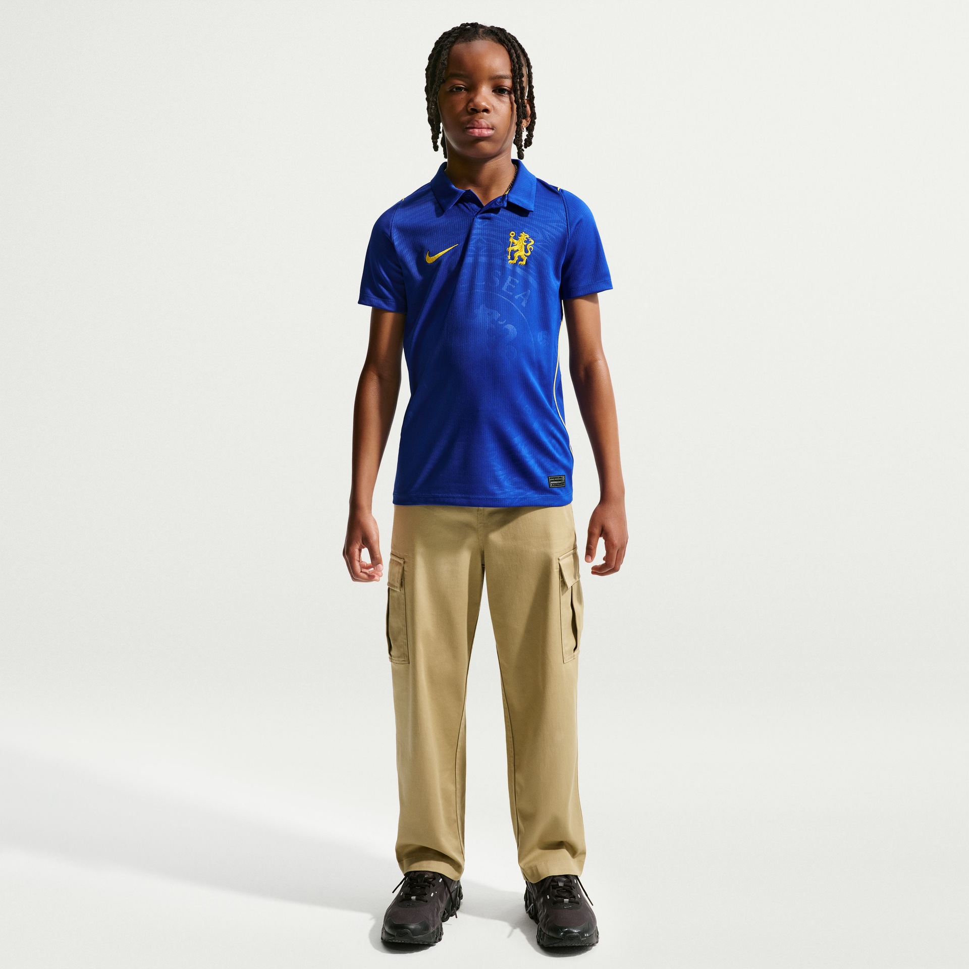Camisa Chelsea Nike I 2026/27 Torcedor Pro Infantil - Foto 7