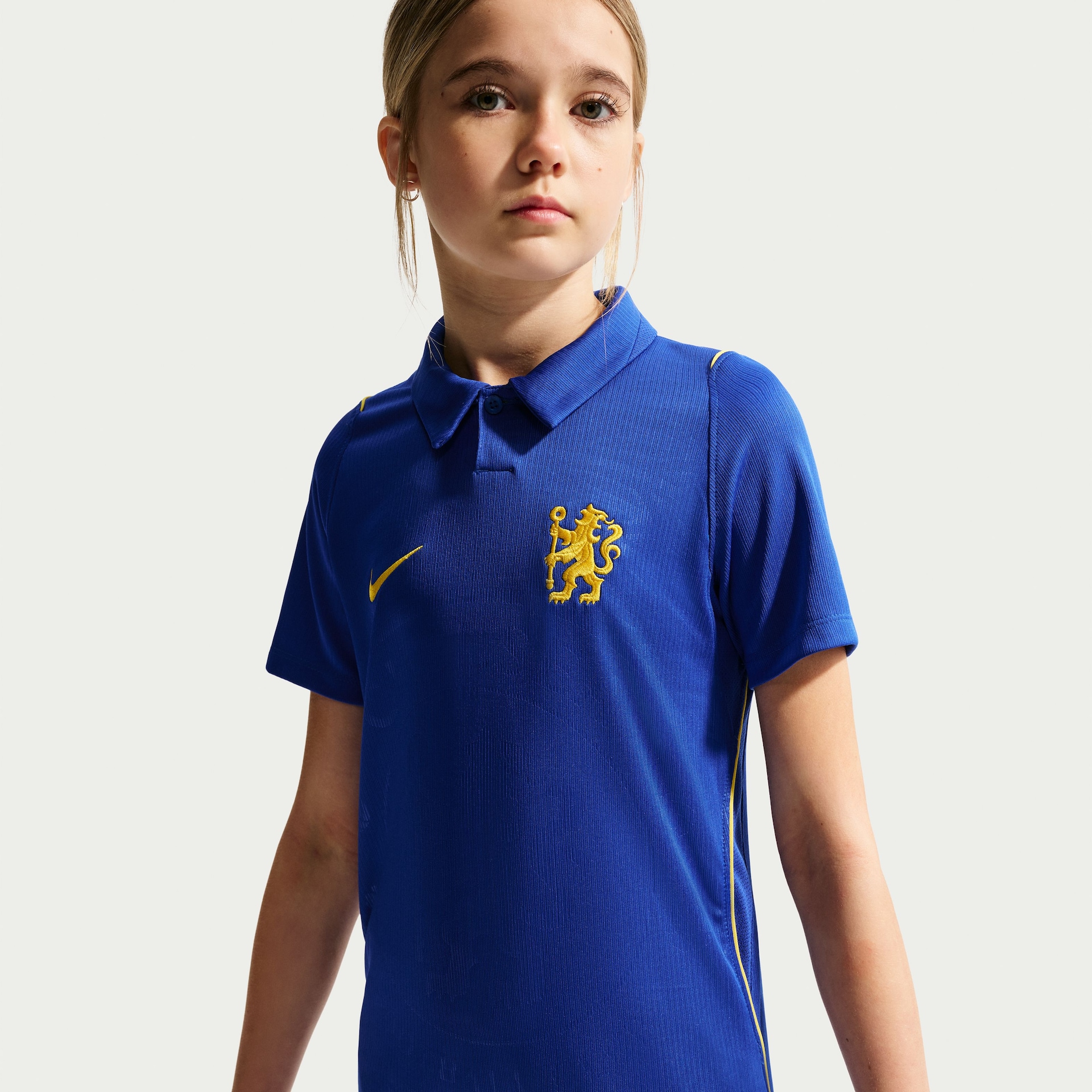 Camisa Chelsea Nike I 2026/27 Torcedor Pro Infantil - Foto 2