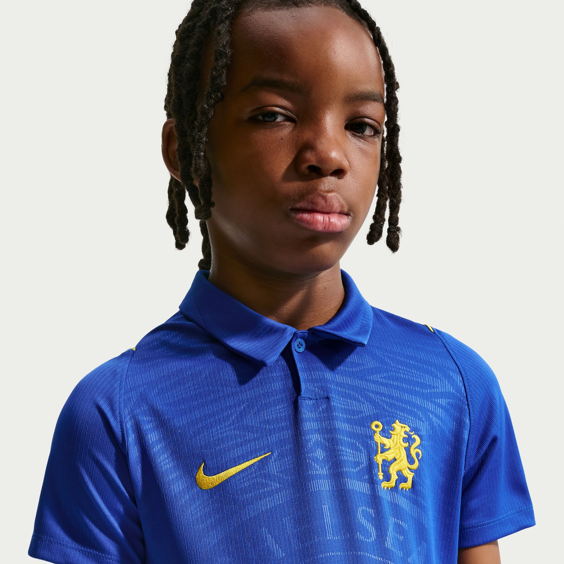 Camisa Chelsea Nike I 2026/27 Torcedor Pro Infantil - Foto 3
