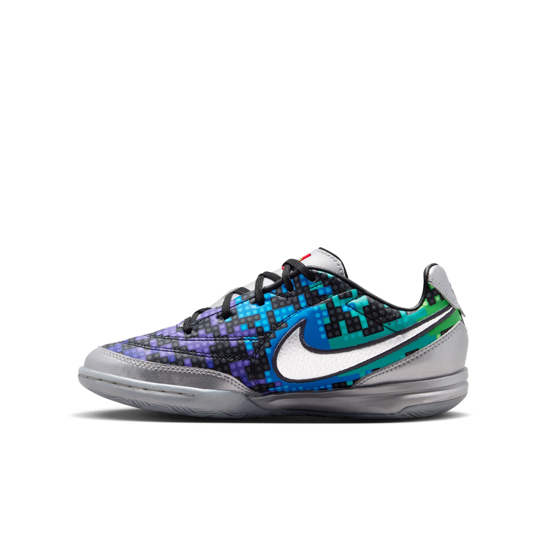 Chuteira Futsal Nike Tiempo Street Gato Nike x LEGO® Collection Infantil - Foto 7