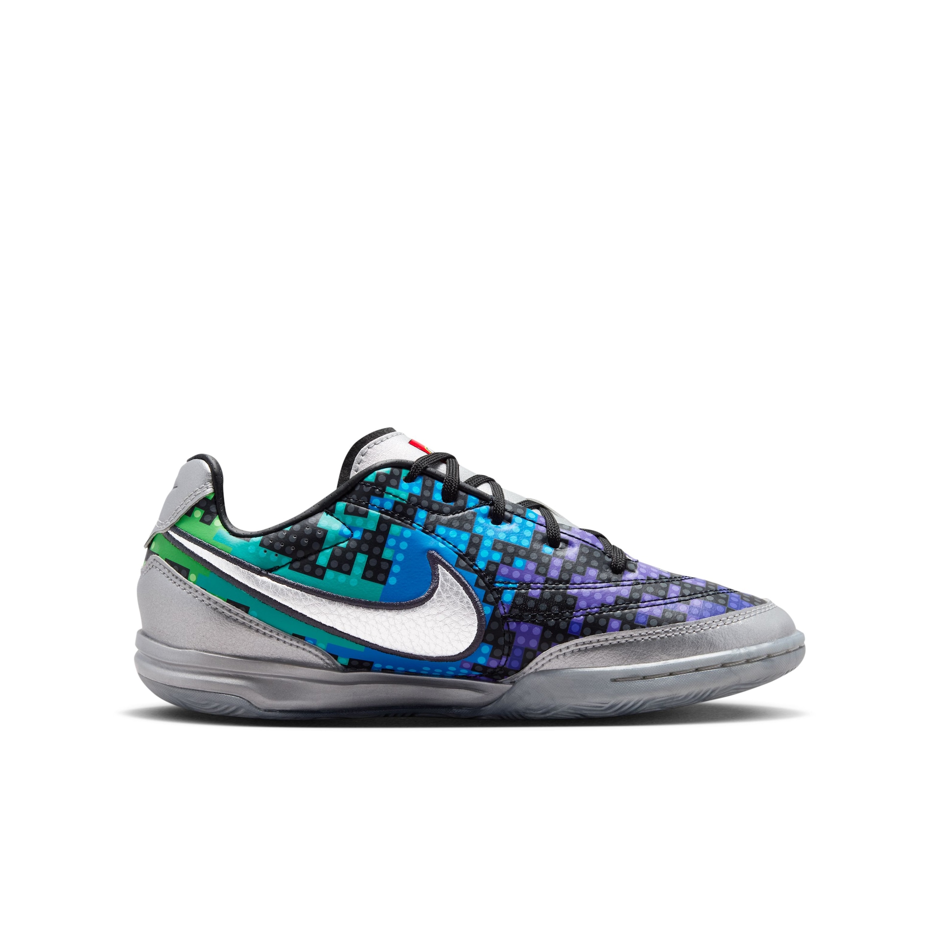 Chuteira Futsal Nike Tiempo Street Gato Nike x LEGO® Collection Infantil - Foto 8