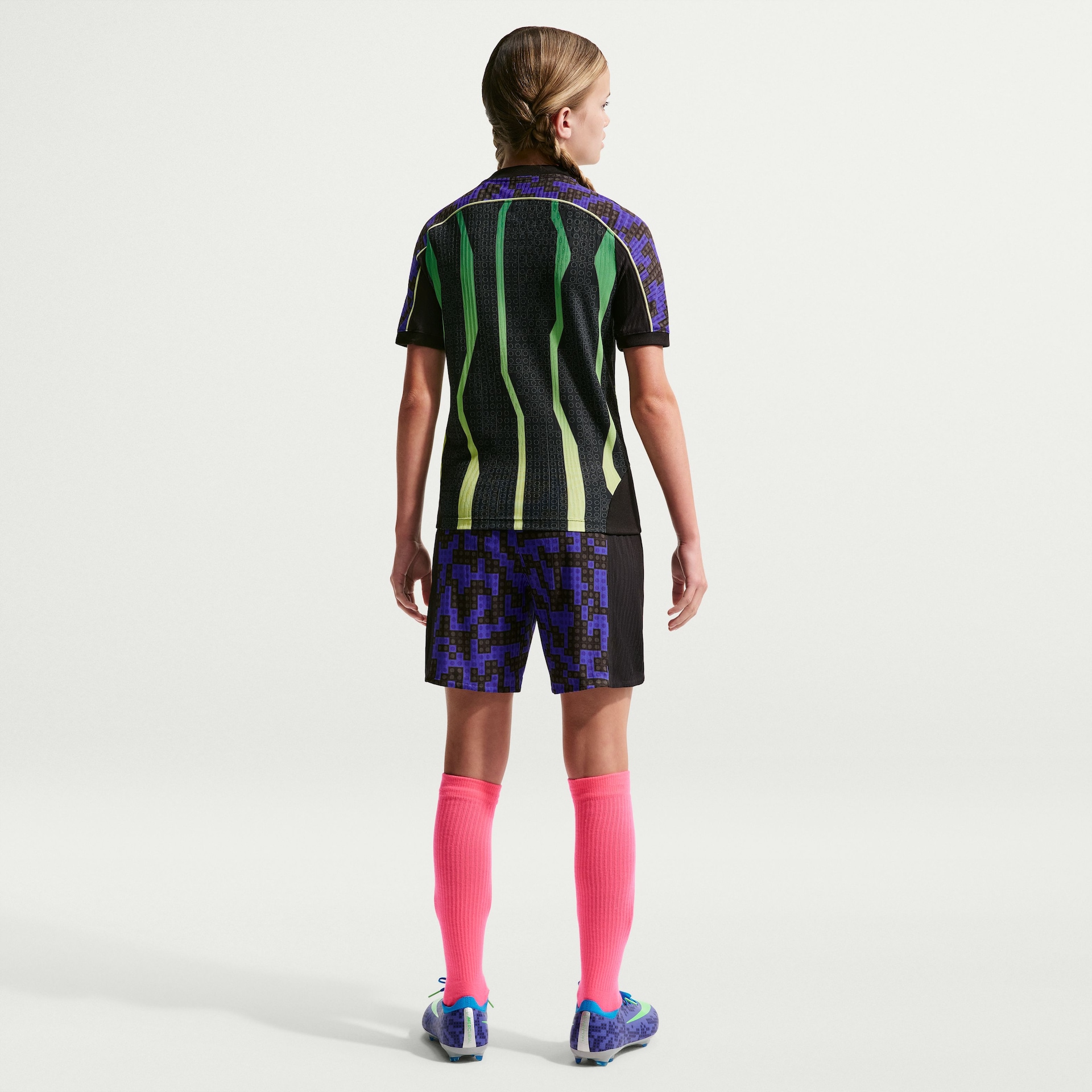 Shorts Camiseta Nike x LEGO® Collection Aerofit Infantil - Foto 6