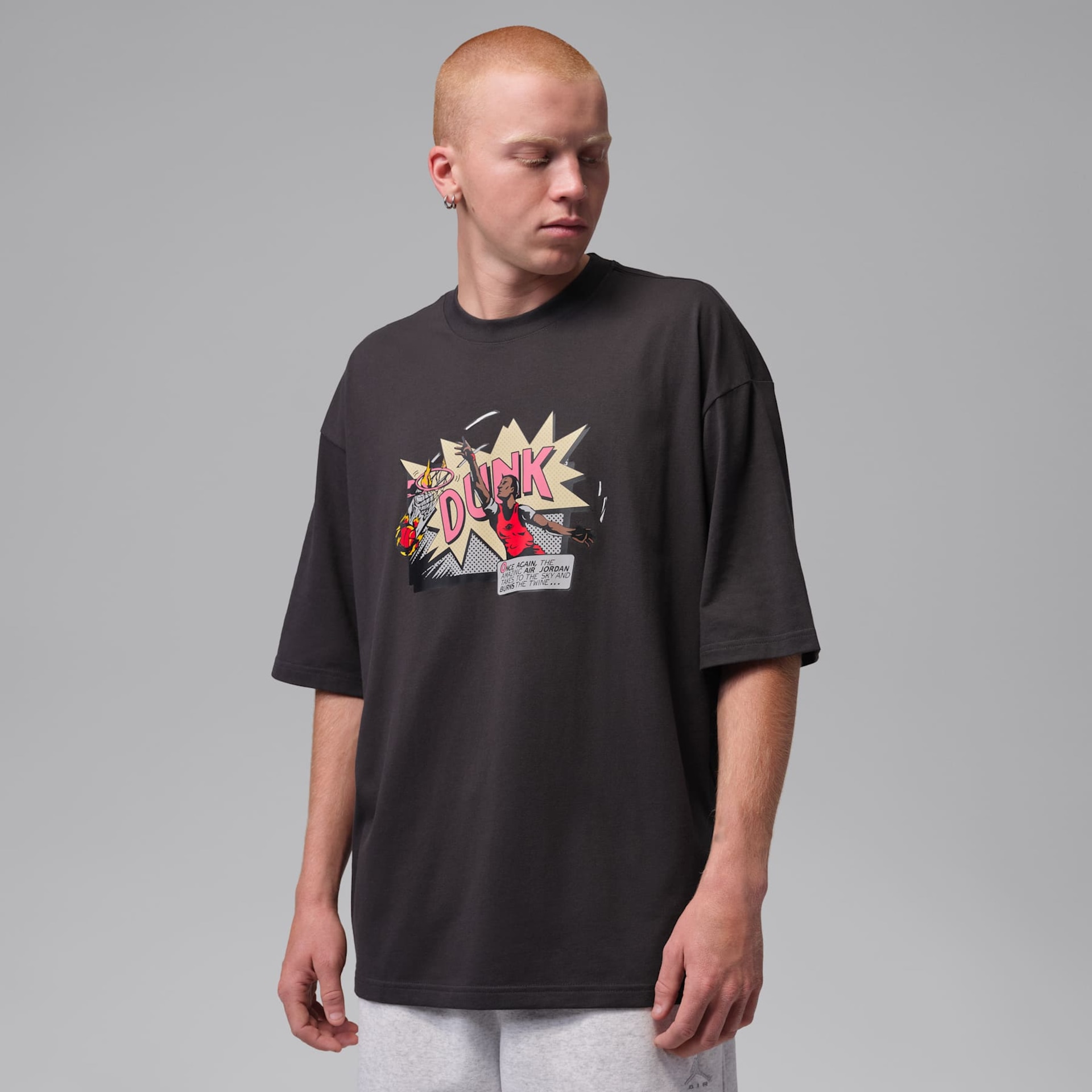 Camiseta Jordan Brooklyn Comic 96 Masculina - Foto 1